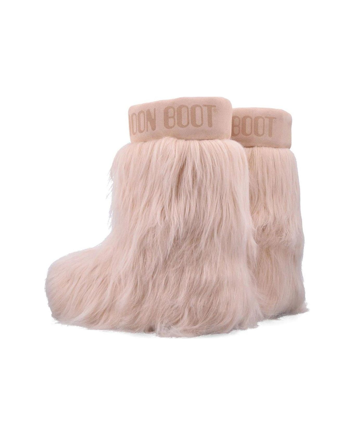 Moon Boot Icon Embroidered Boots - Rosa