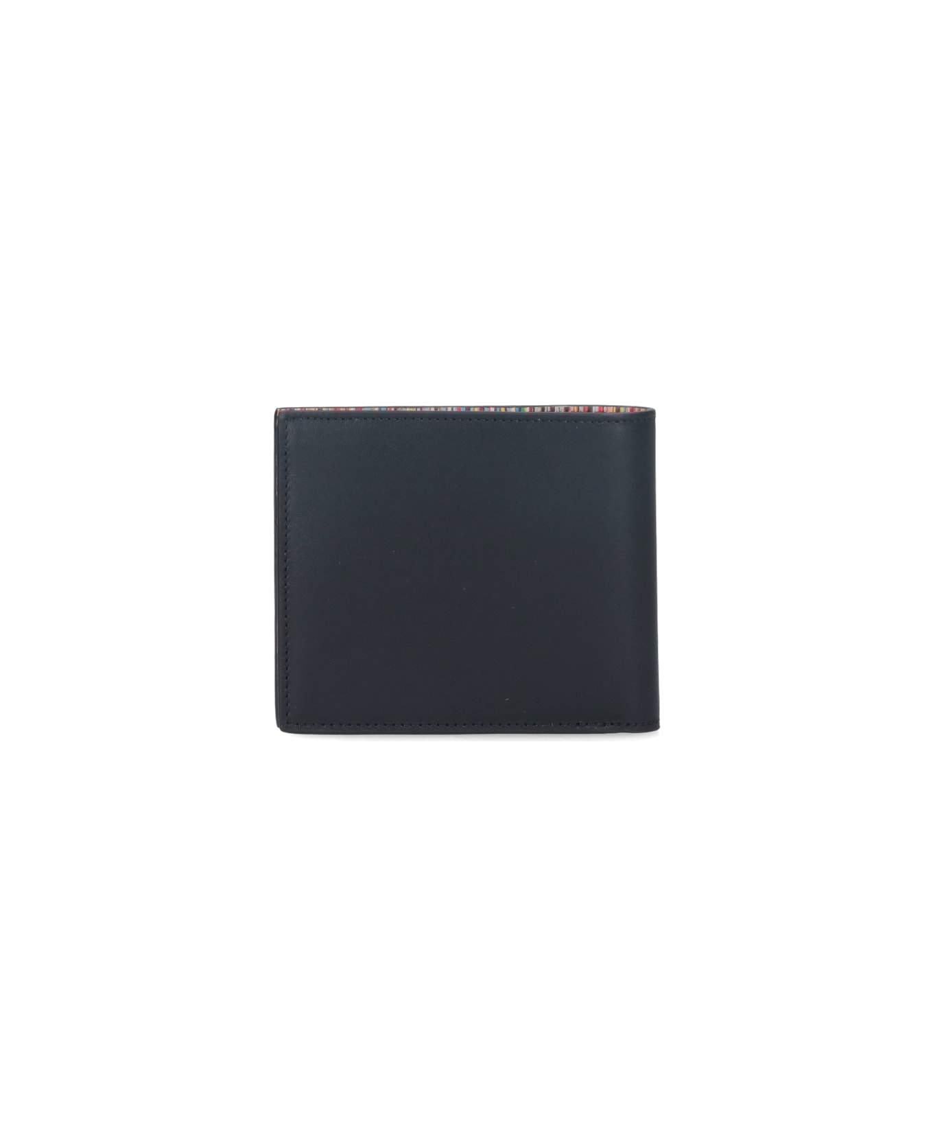 Paul Smith Bifold Wallet "signature Stripe" - Black  