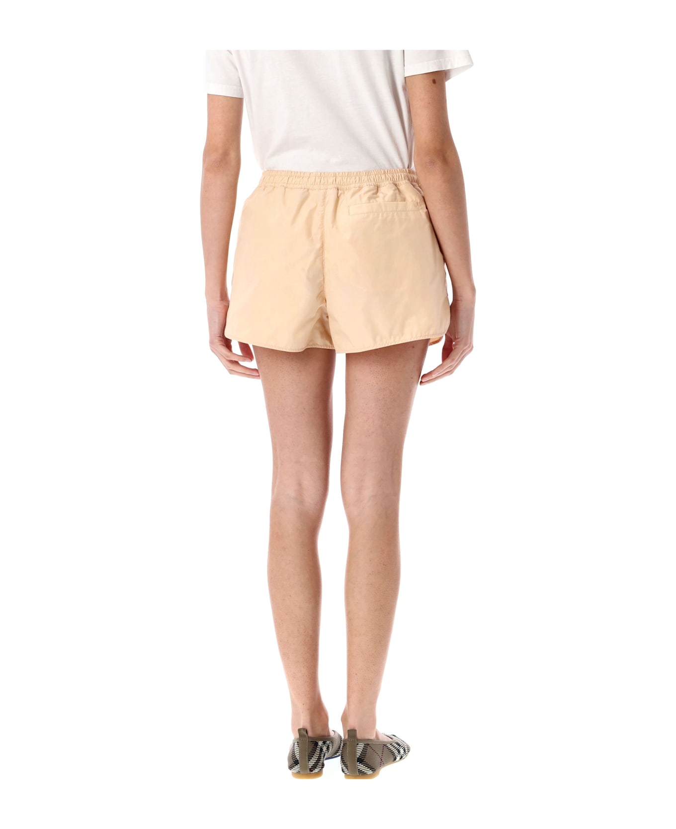 Burberry London Nylon Cotton Shorts - TEACUP