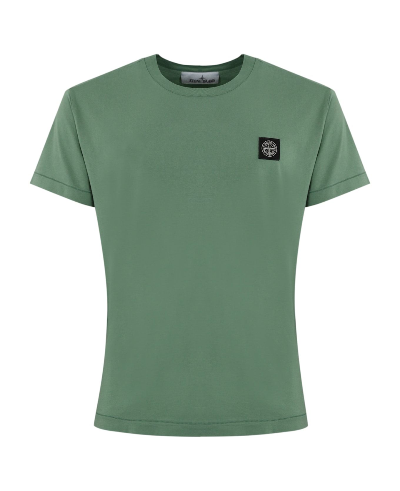 Stone Island Cotton T-shirt 2100039 - Mint