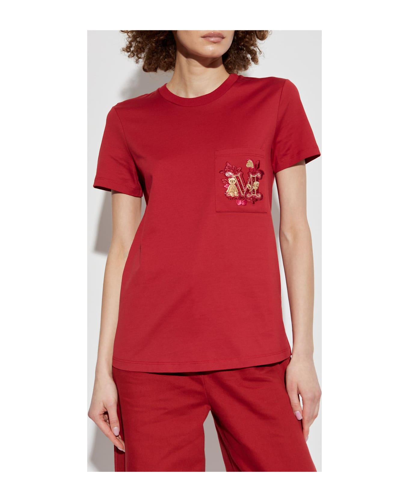 Max Mara T-shirt Nunzio - Red