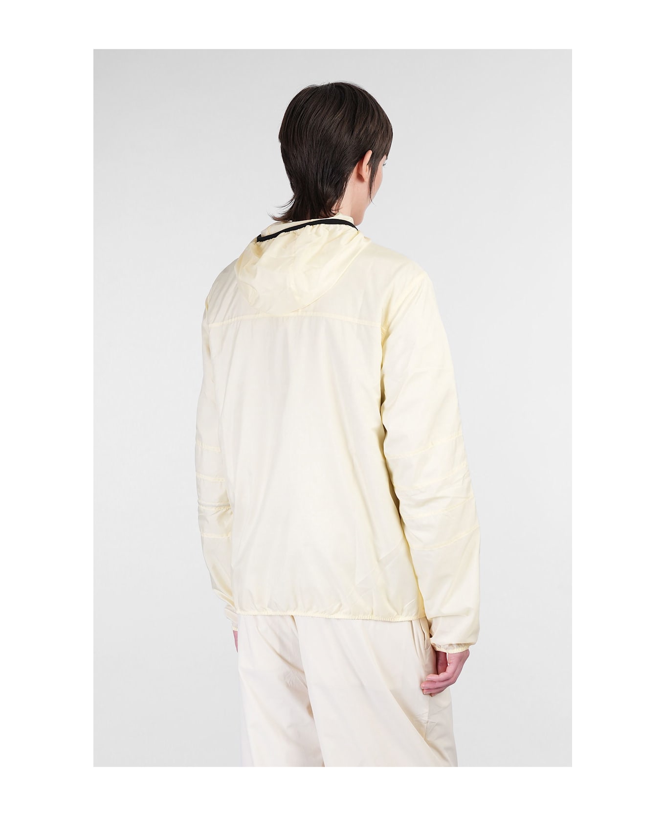 Autry Casual Jacket In Yellow Nylon - yellow