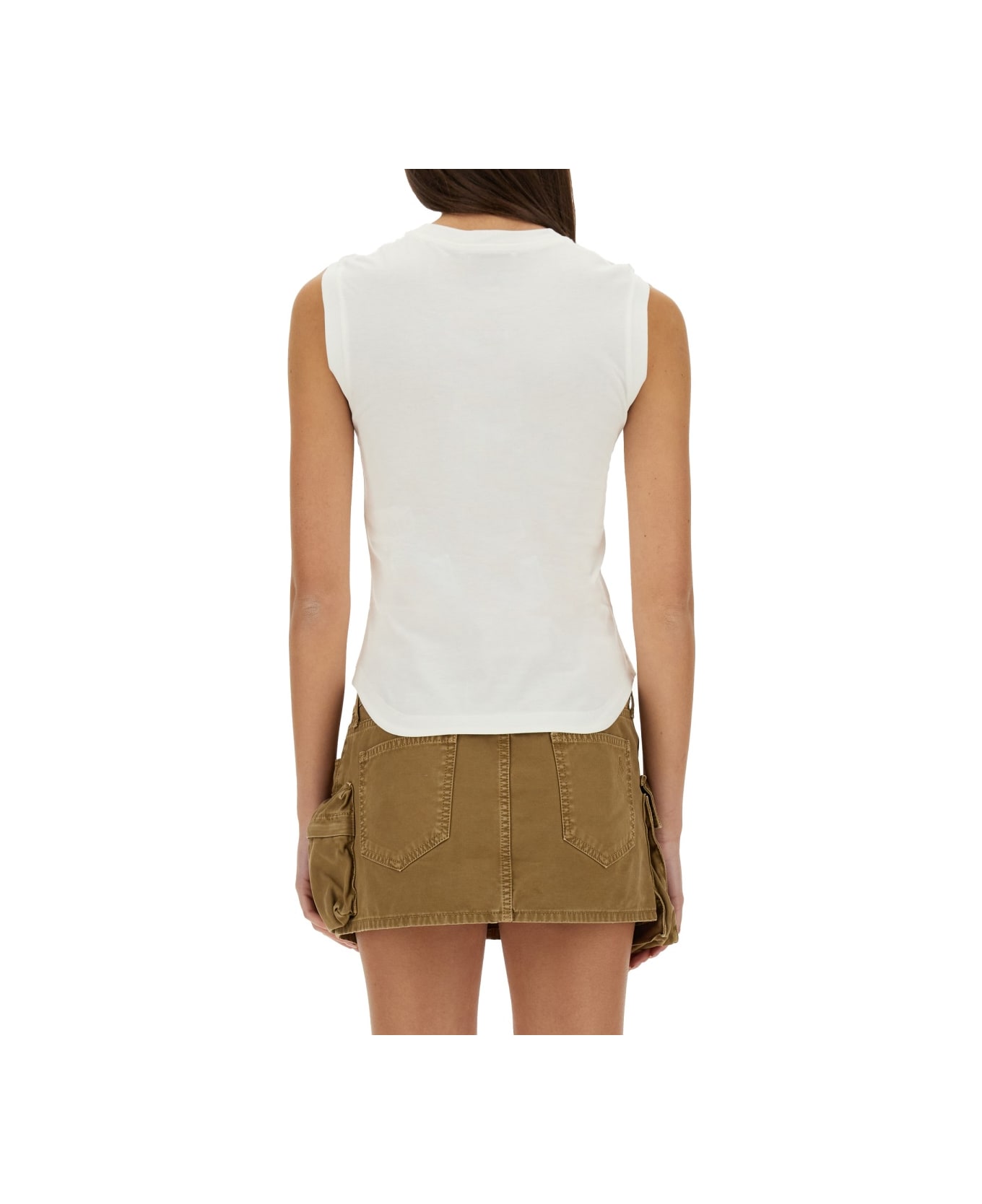 The Attico Tank Top "reese" - WHITE