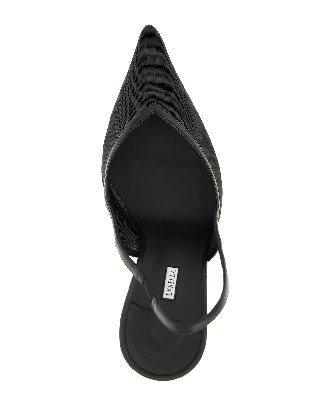 Le Silla 'vivienne' Slingback - Black  