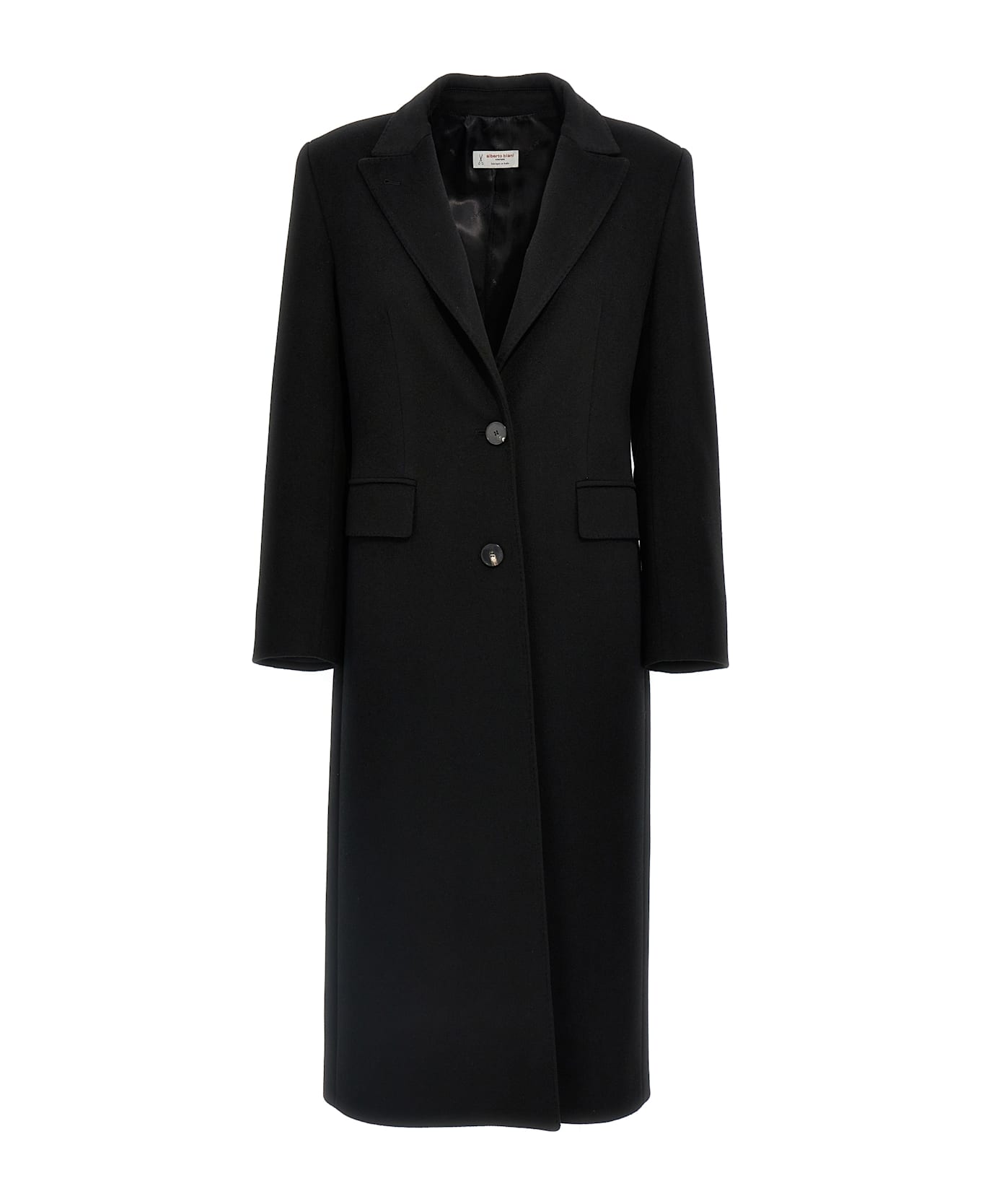 Alberto Biani Single-breasted Coat - Black