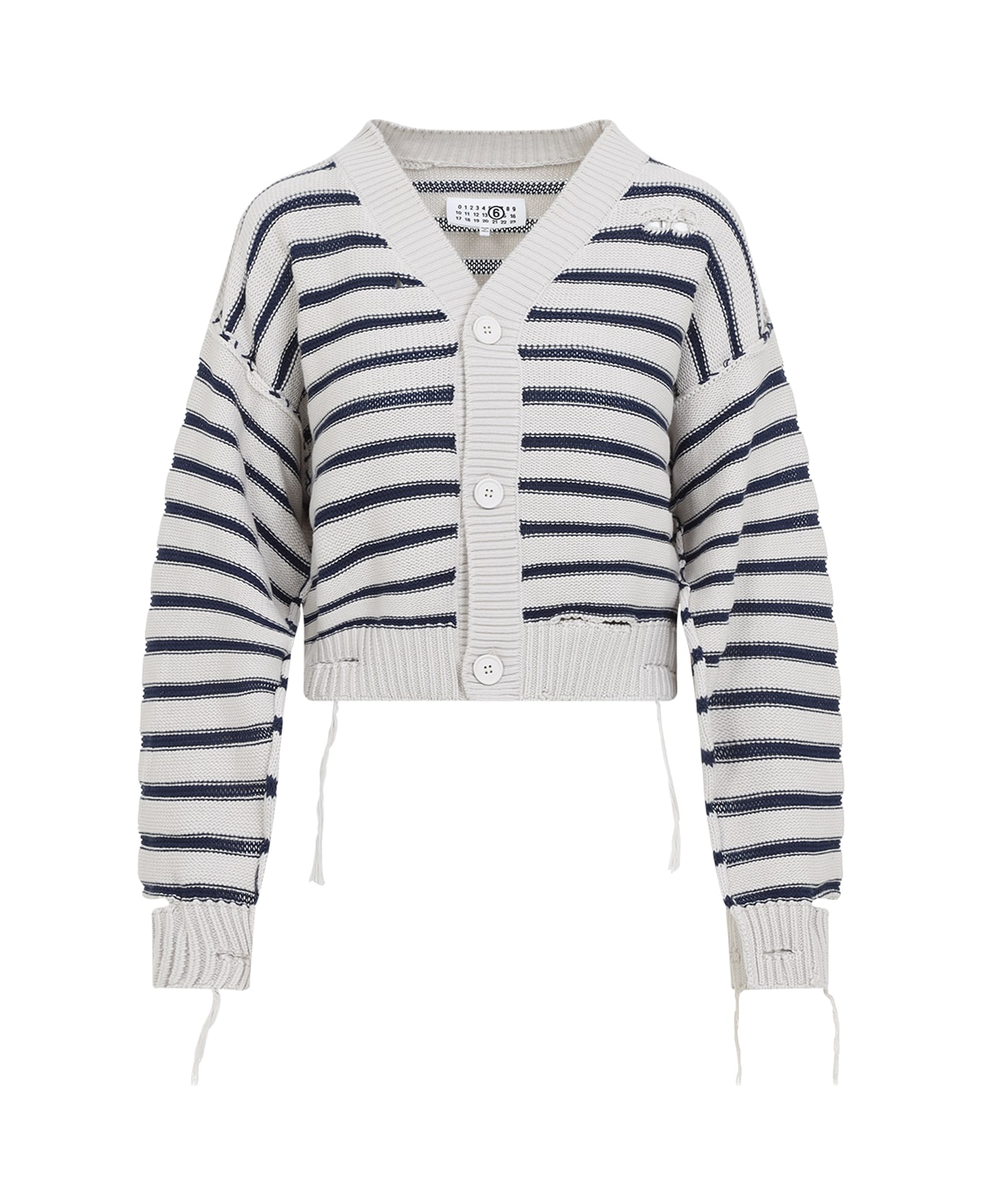 MM6 Maison Margiela Cardigan - Chalk Navy