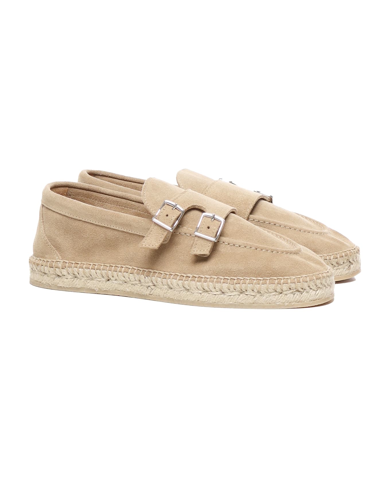 Eleventy Espardillas With Buckles - Brown