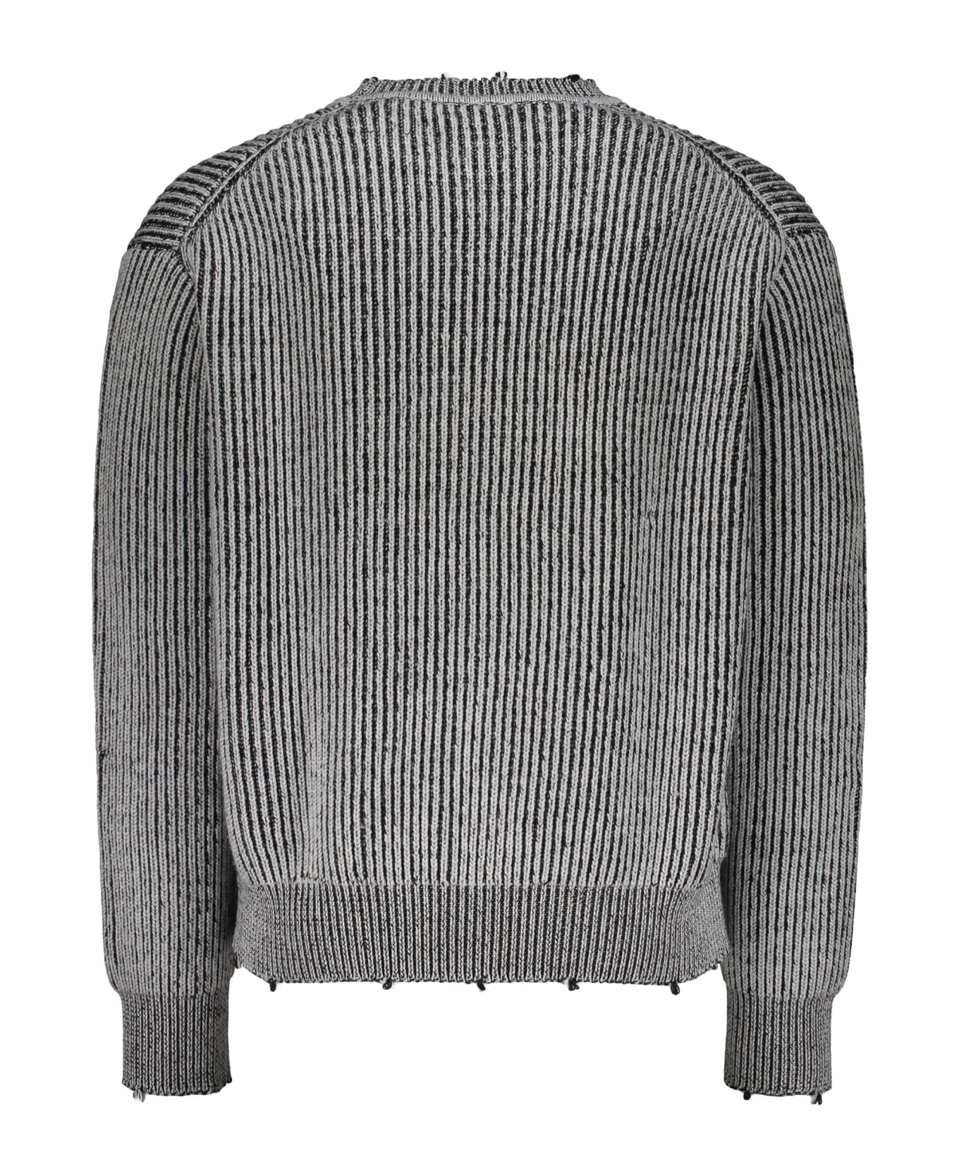 John Elliott Crew-neck Wool Sweater - grey