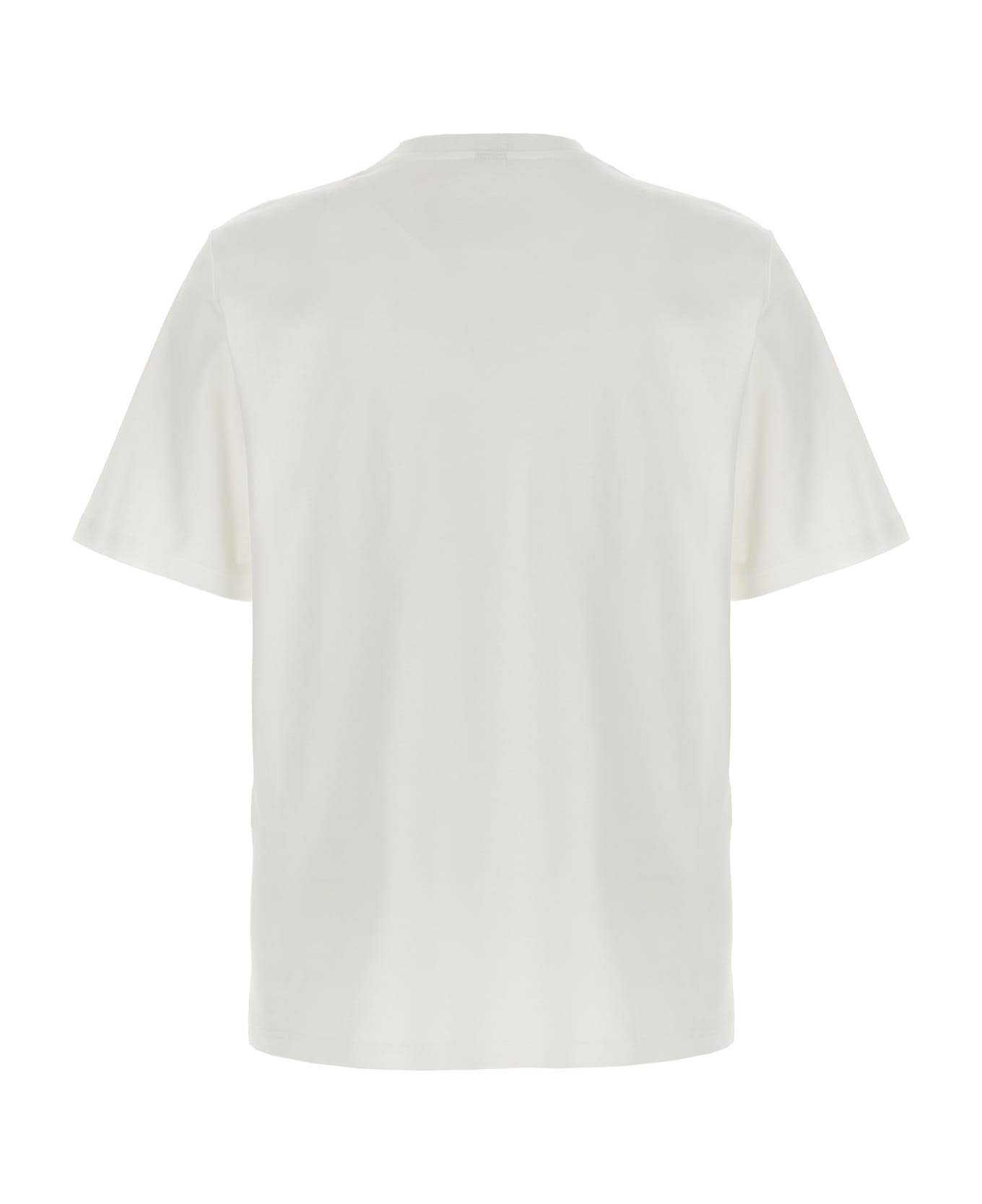Berluti 
leather Tab
 T-shirt - White