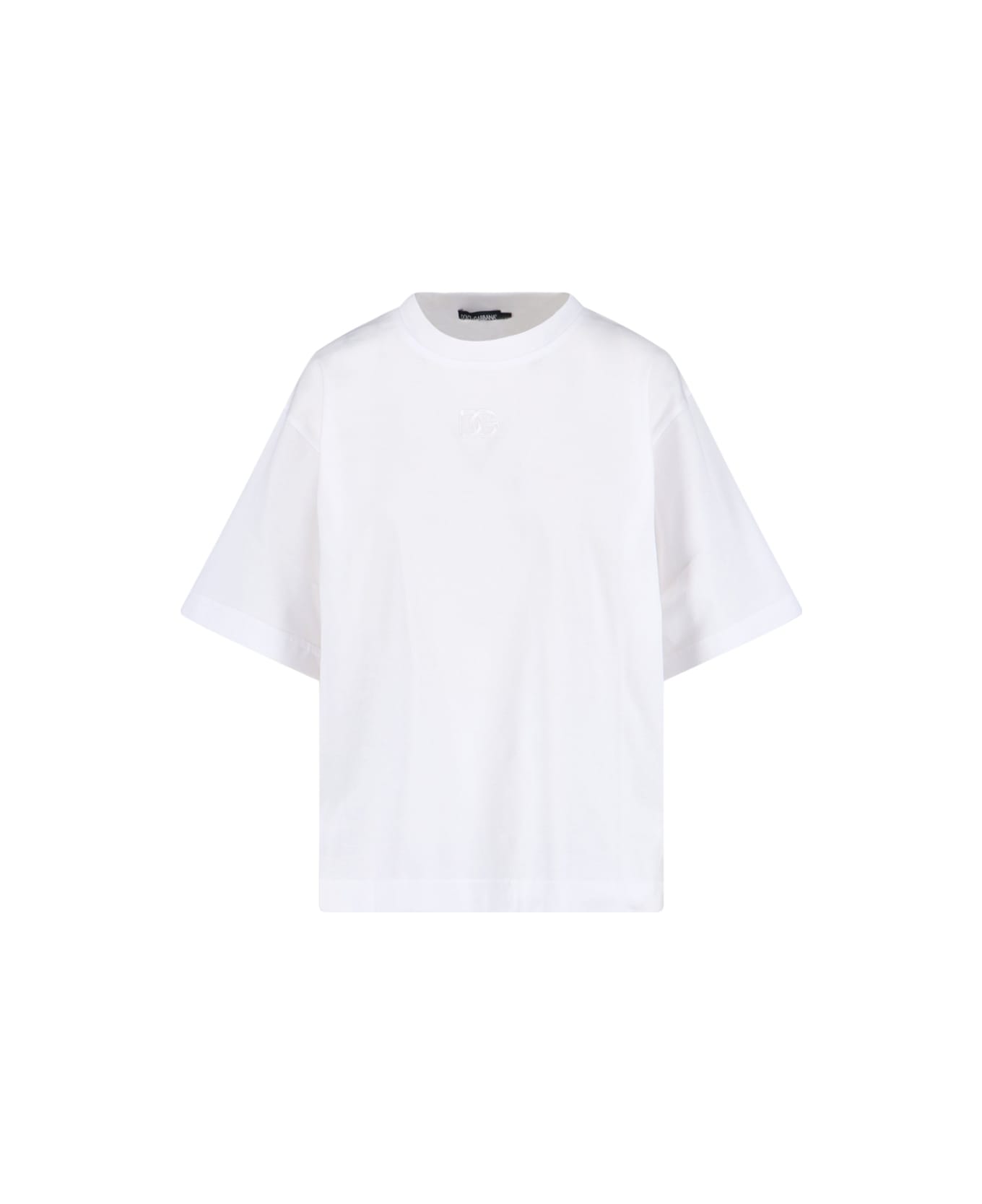Dolce 
Gabbana Logo T-shirt - White