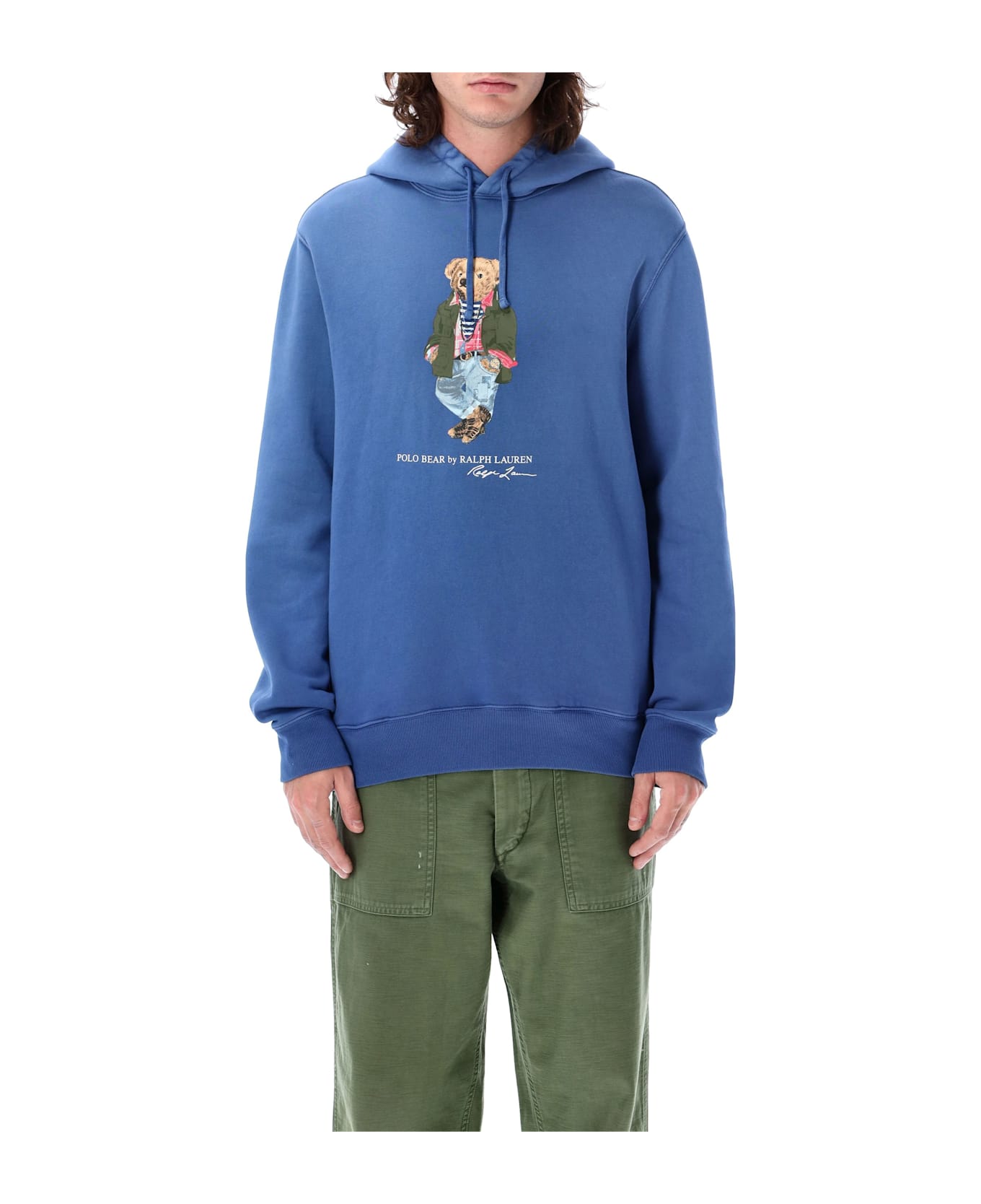 Polo Ralph Lauren Polo Bear Fleece Hoodie - IRIS BLUE