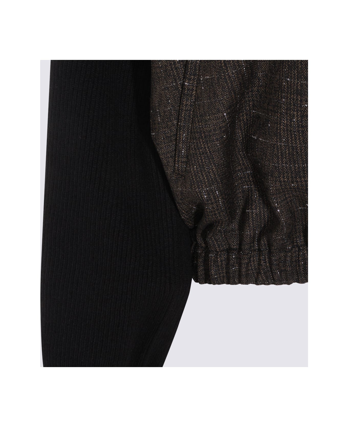 Fabiana Filippi Black Wool Casual Jacket