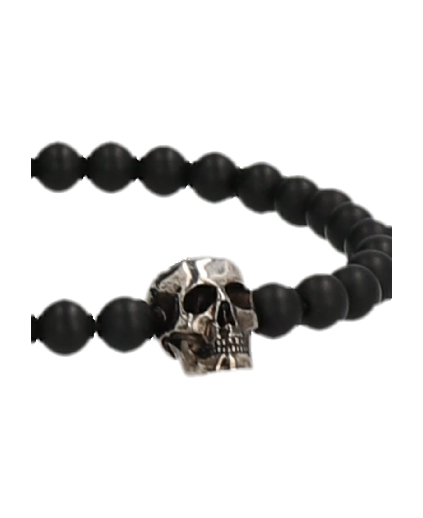 Alexander McQueen Skull Bracelet - Black  