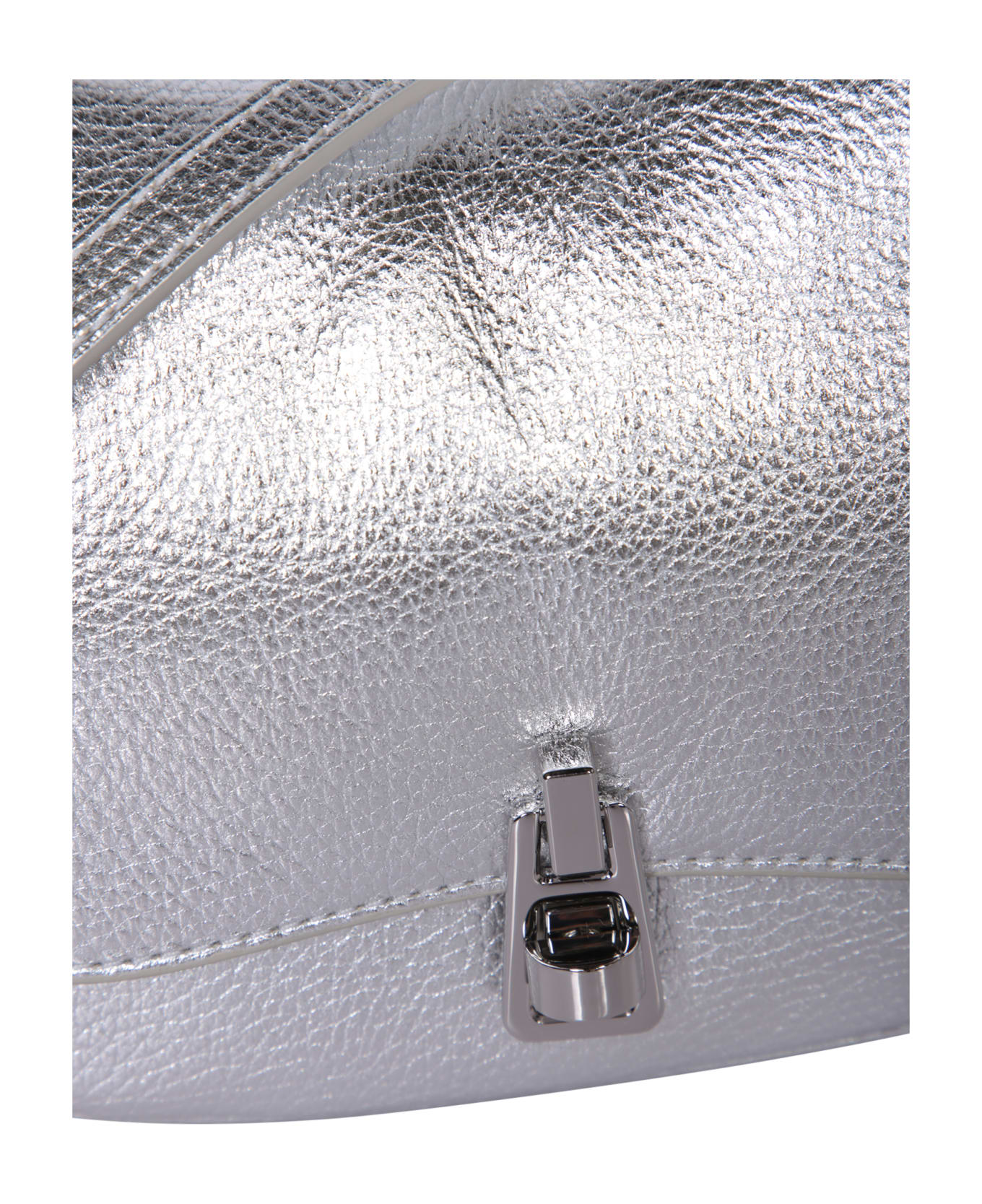 Coccinelle Magie Mini Silver Bag - Metallic