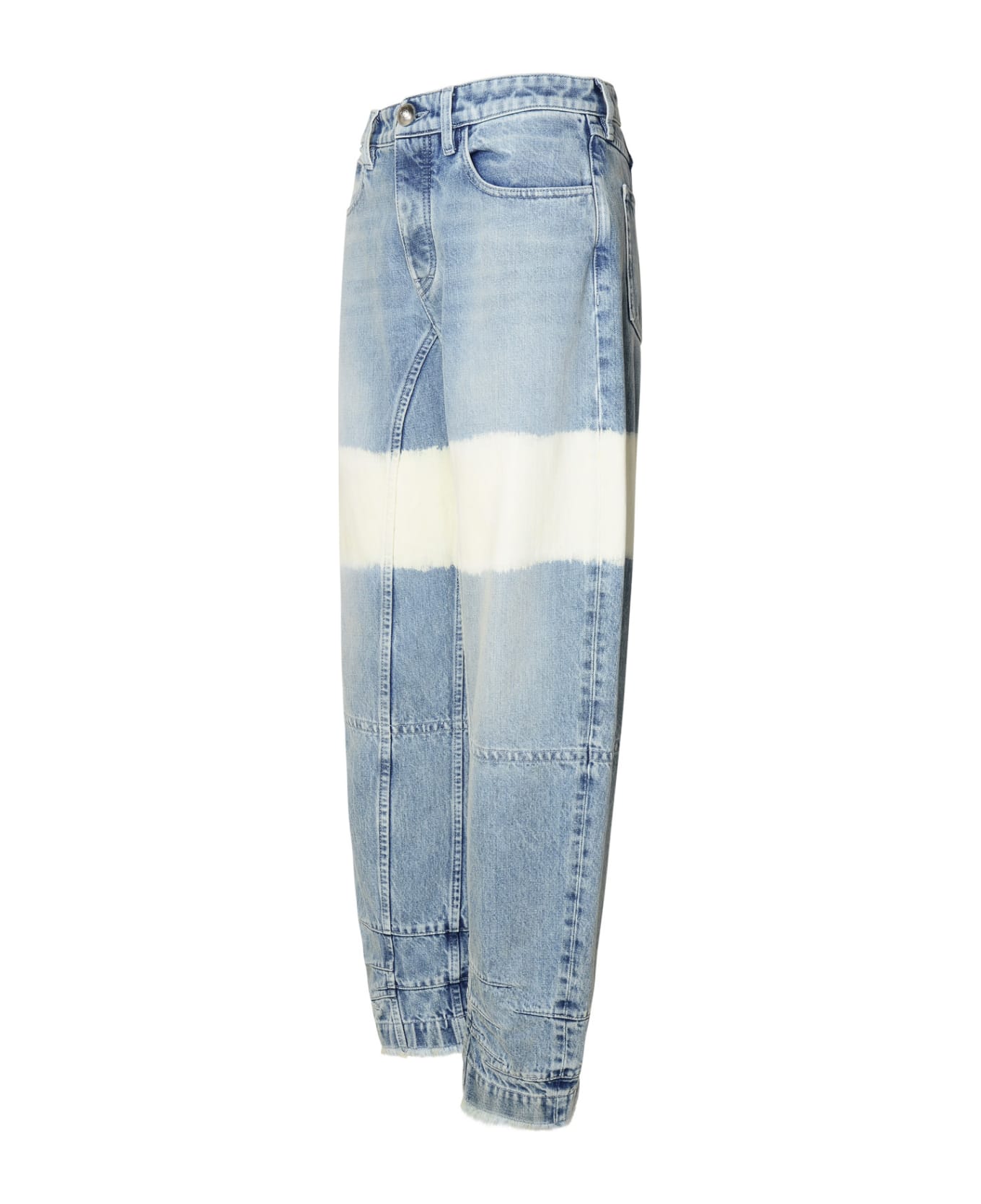 Jil Sander Light Blue Organic Cotton Jeans - Blu Denim