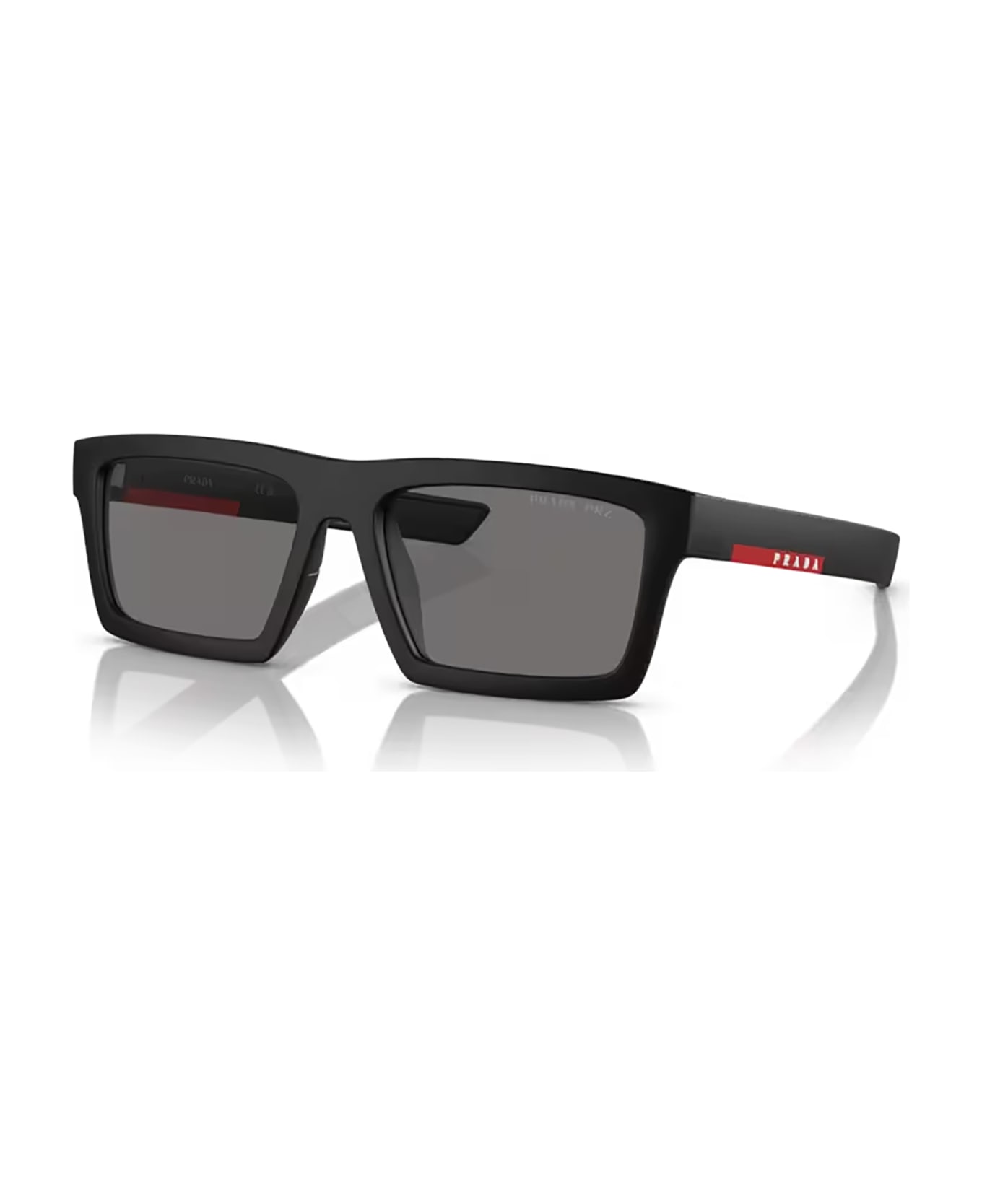 Prada Linea Rossa Ps 02zsu Matte Black Sunglasses - Matte Black
