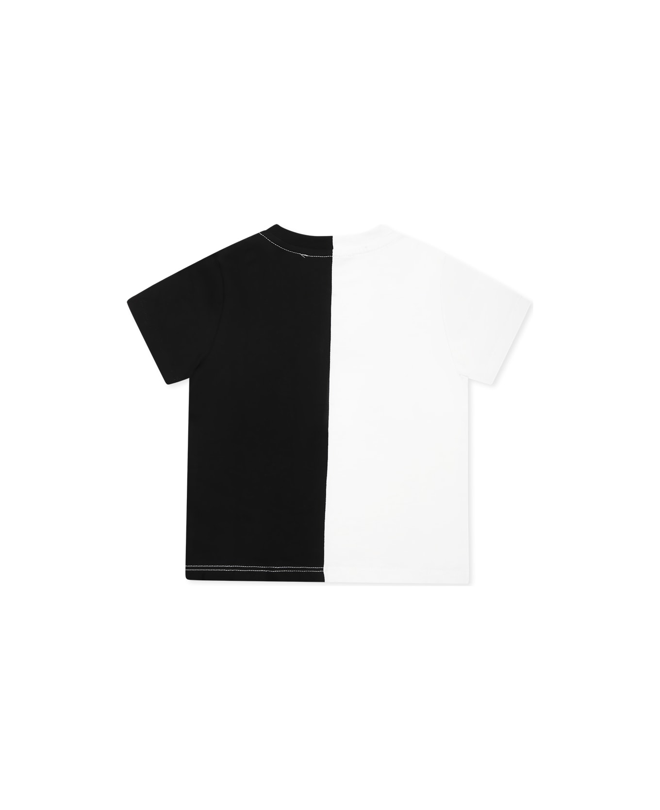 Balmain Multicolor T-shirt For Babykids With Logo - Multicolor