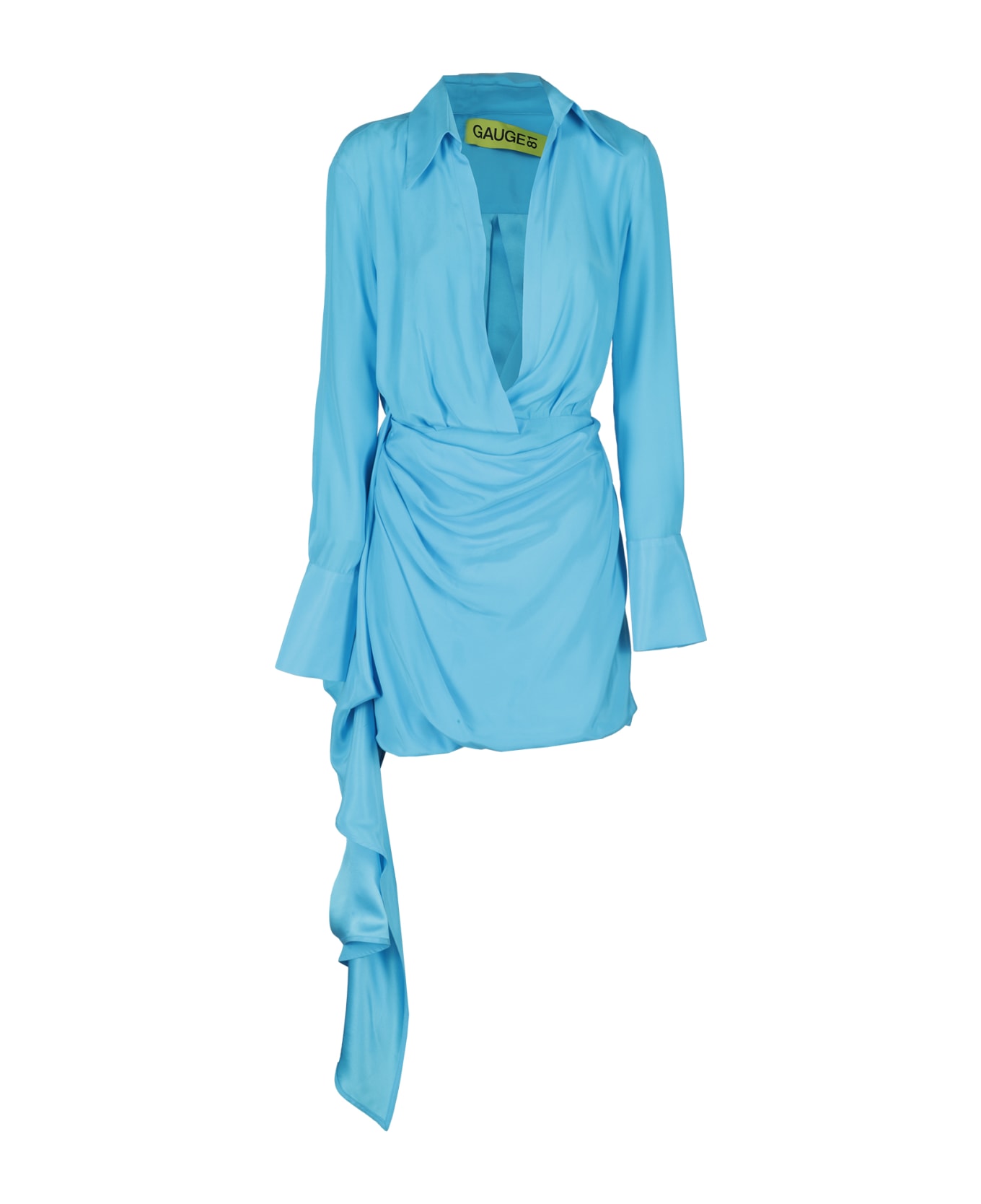 GAUGE81 Gravia Silk - Azzurro ワンピース＆ドレス