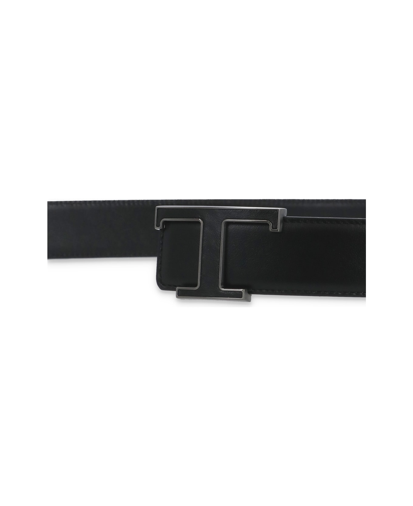 Tod's Leather T Timeless Belt