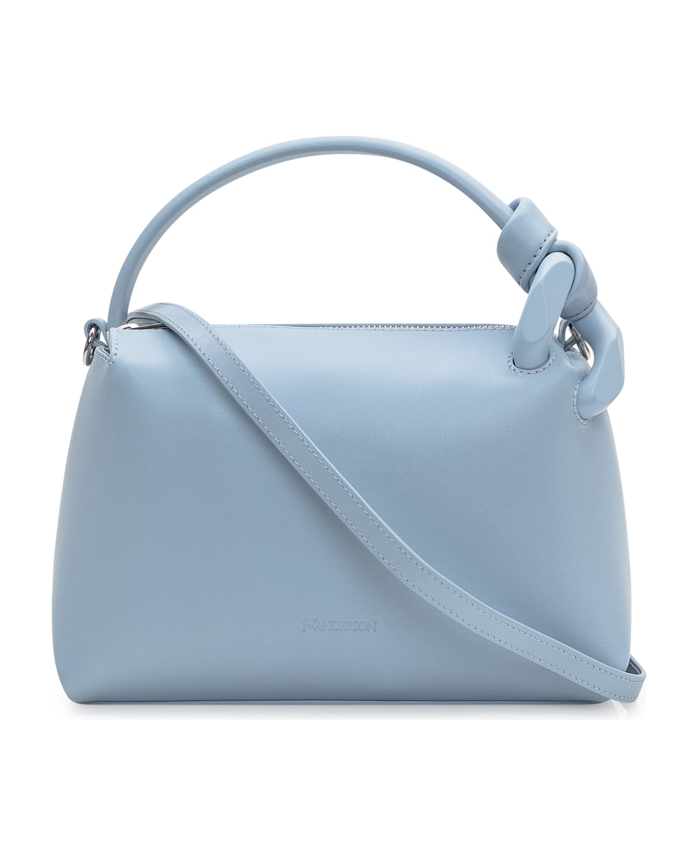 J.W. Anderson Light Blue Leather 
corner
 Small Bag - LIGHT BLUE