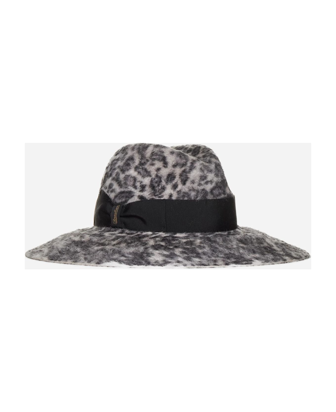 Borsalino Sophie Leopard Felt Hat