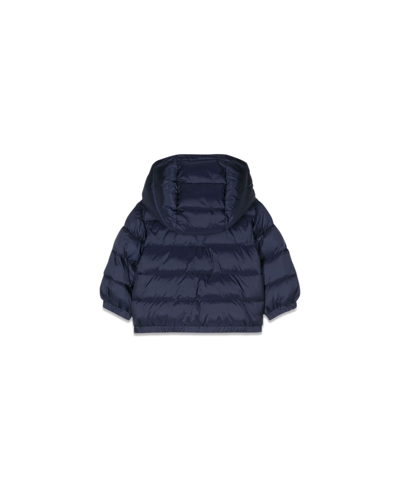 Moschino Hooded Down Jacket - BLUE