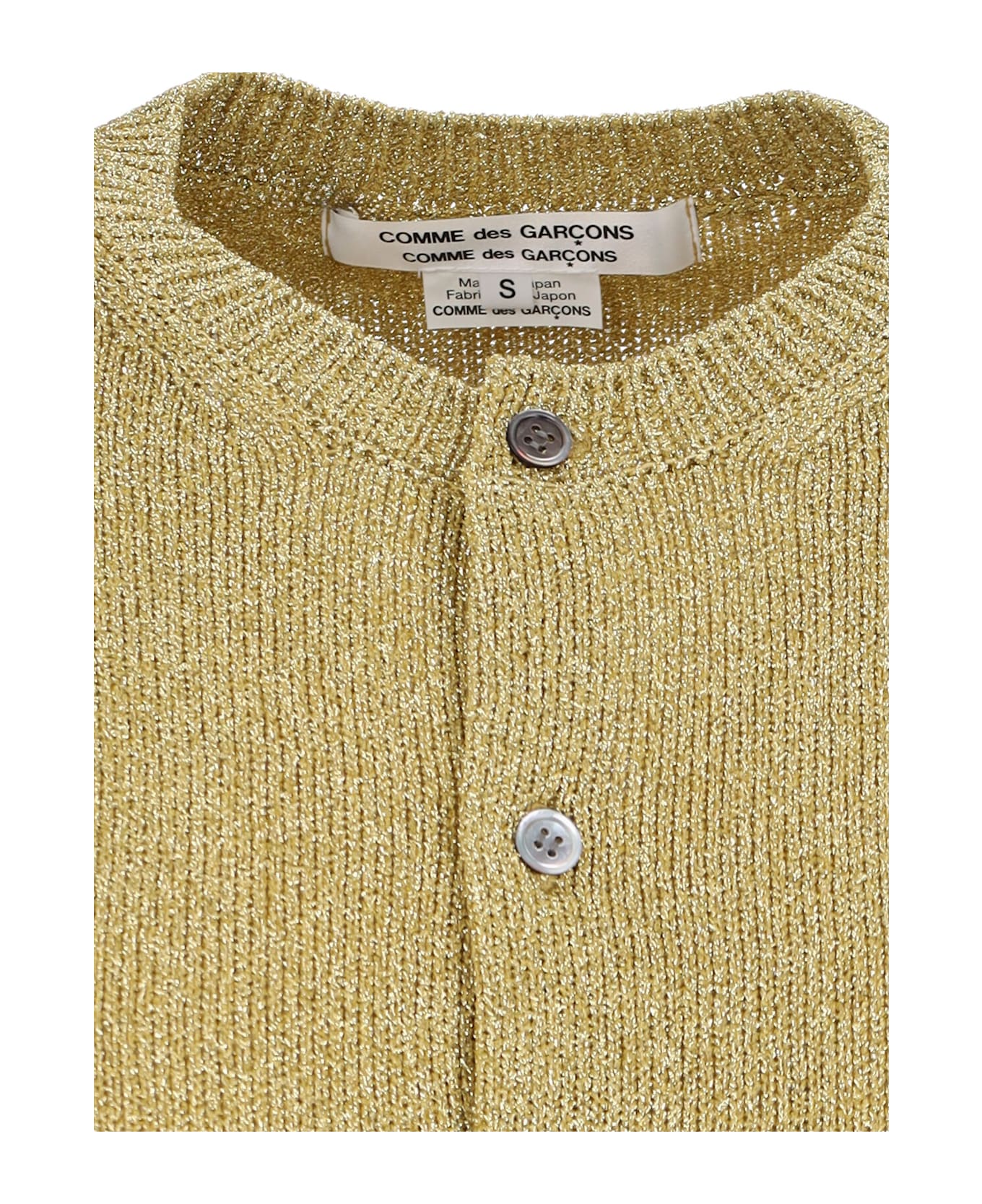 Comme des Garçons Classic Cardigan - Gold