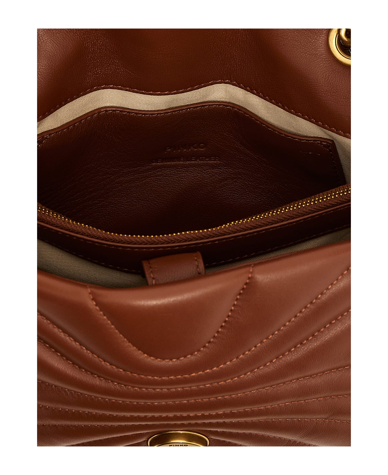 Pinko 
love Puff Classic
 Crossbody Bag - Brown