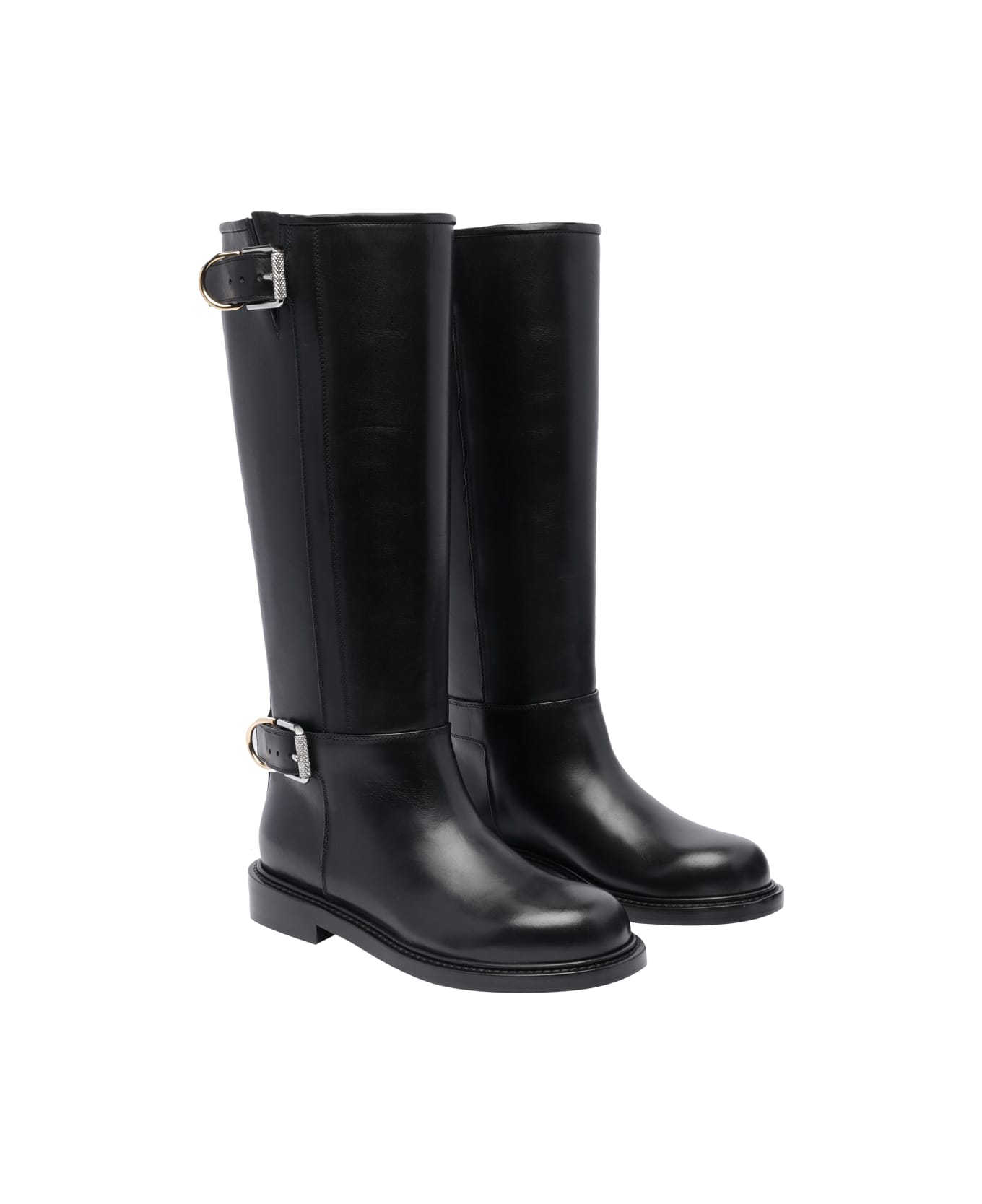 Givenchy Voyou Flat Boots - Black