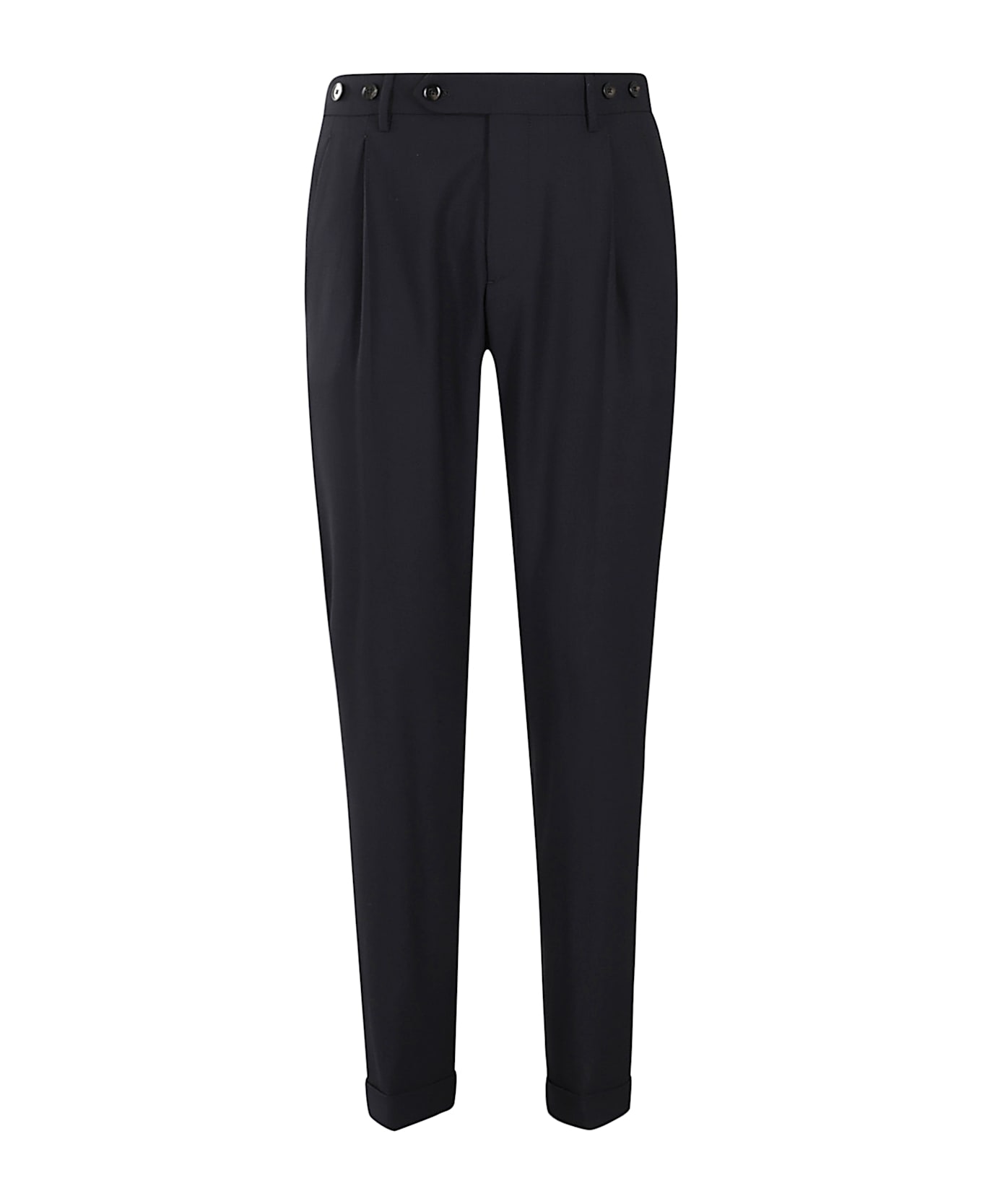 Berwich Barber Long Pant 2 Pences Eco Lana - Blue Black