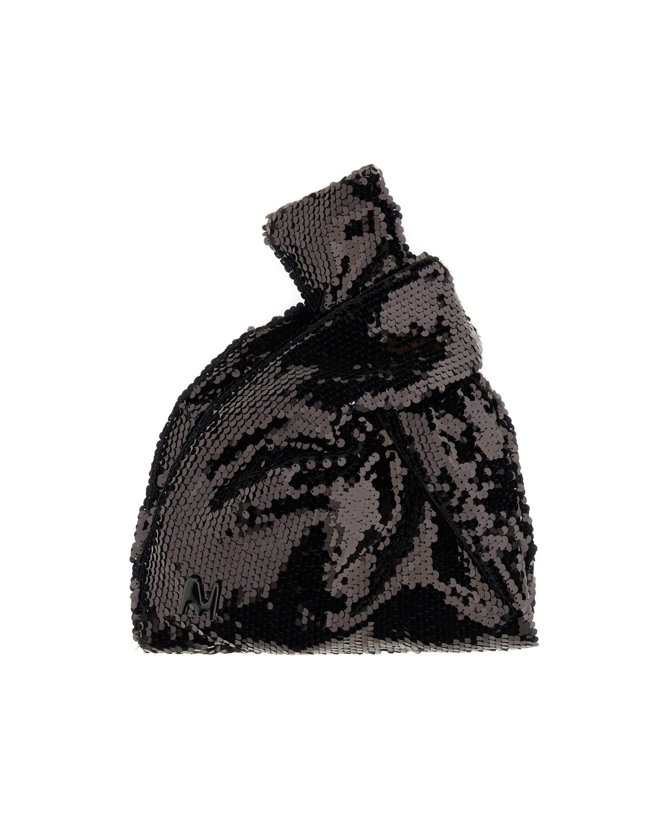 MSGM Sequined Bag - BLACK