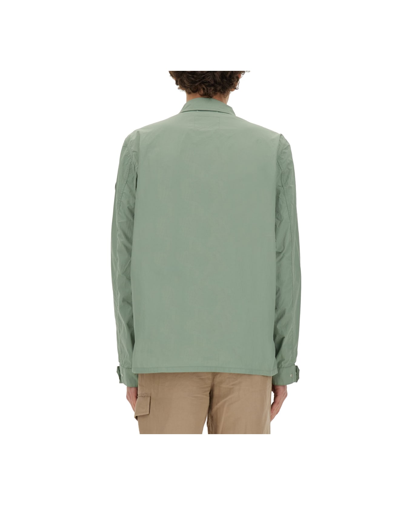 Woolrich Nylon Shirt - GREEN
