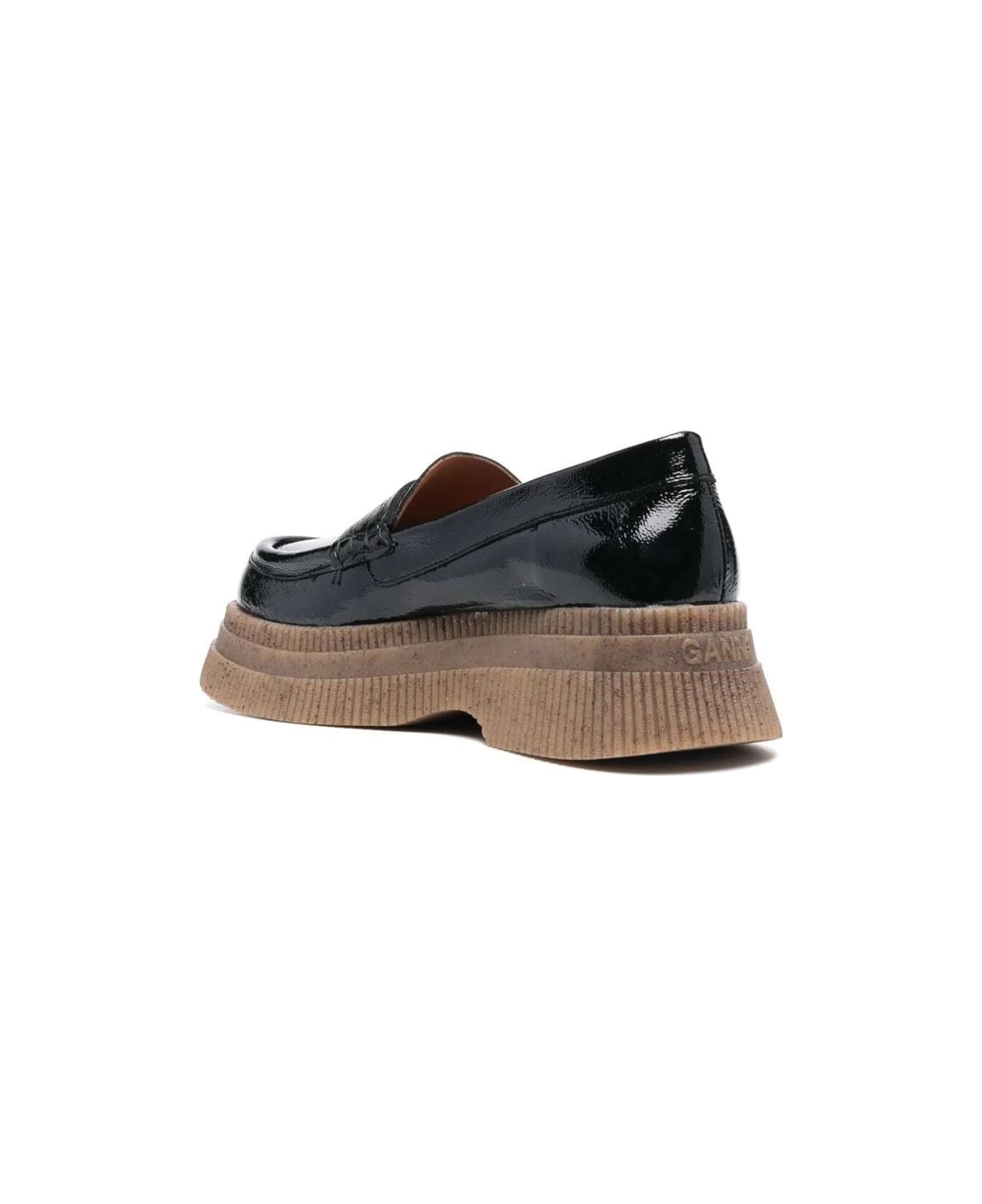 Ganni Creepers Wallaby Loafer - Black