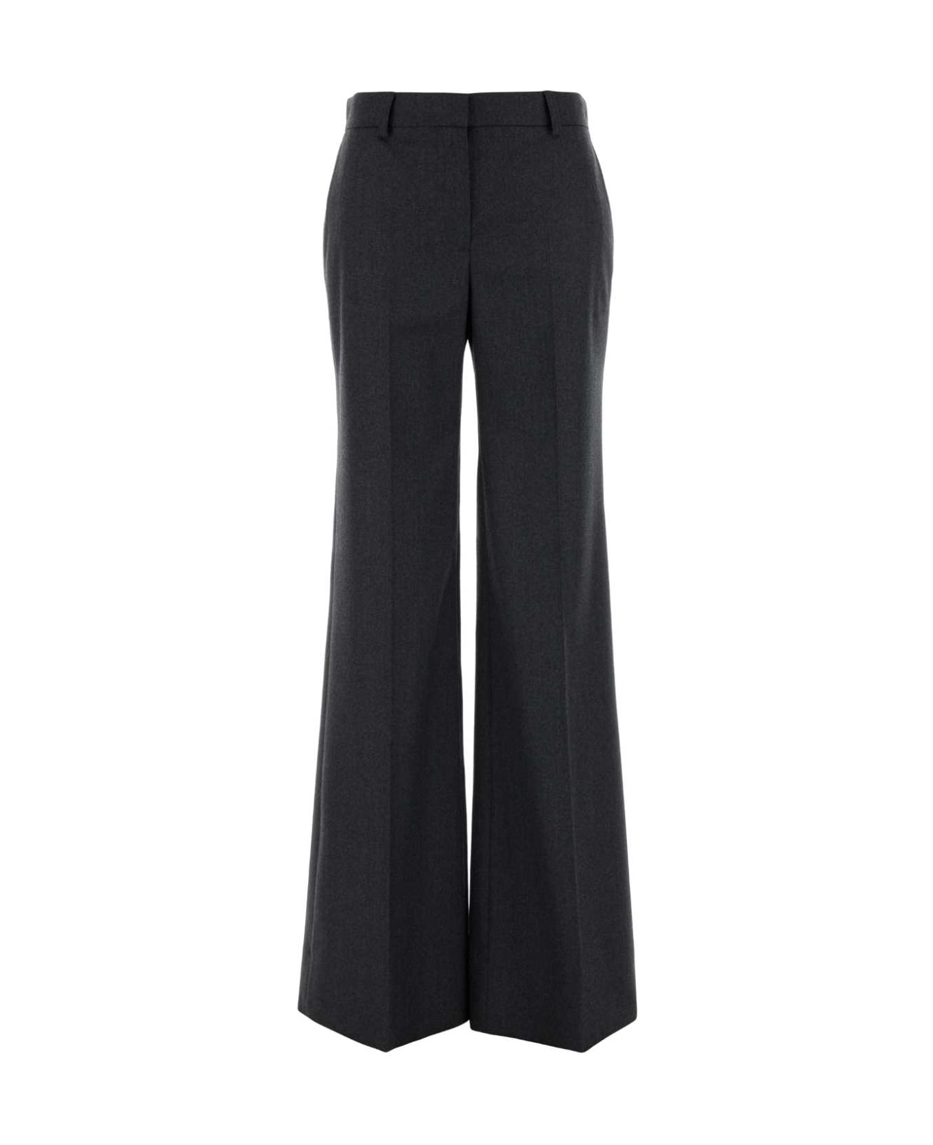 Stella McCartney Charcoal Wool Pant - ASHGREY