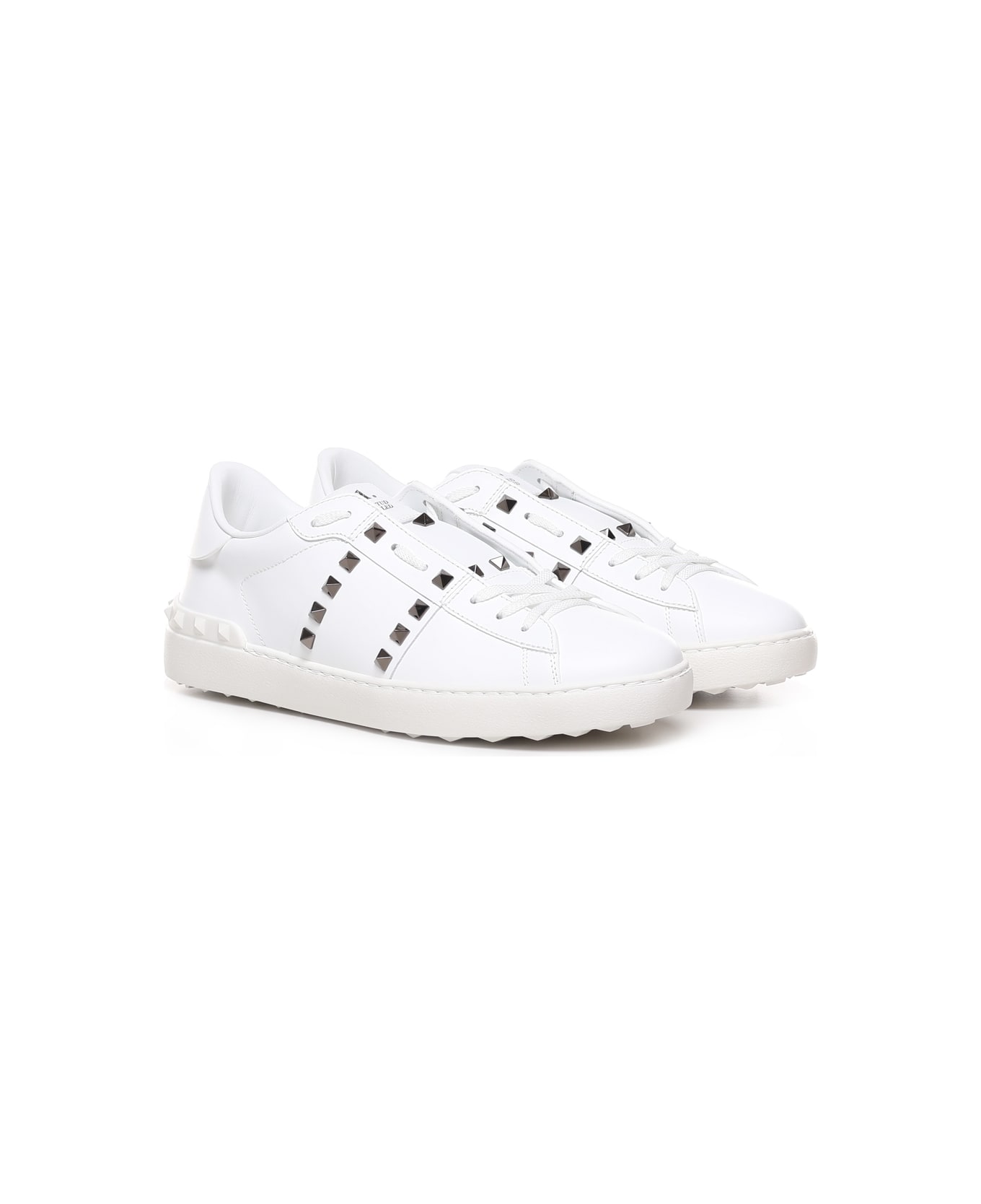 Valentino Garavani Sneakers Rockstud Open - White