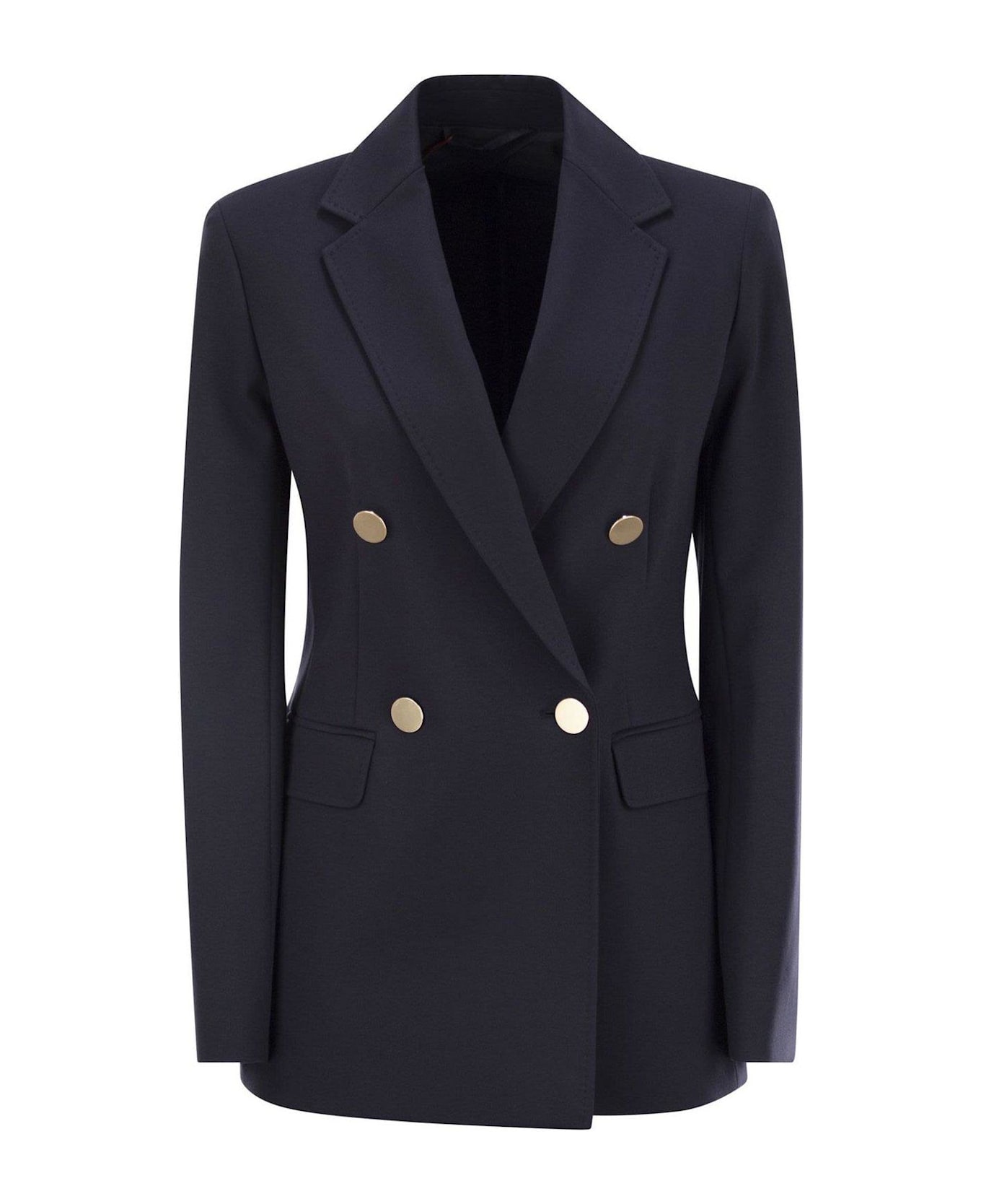 Max Mara Double-breasted Long-sleeved Blazer