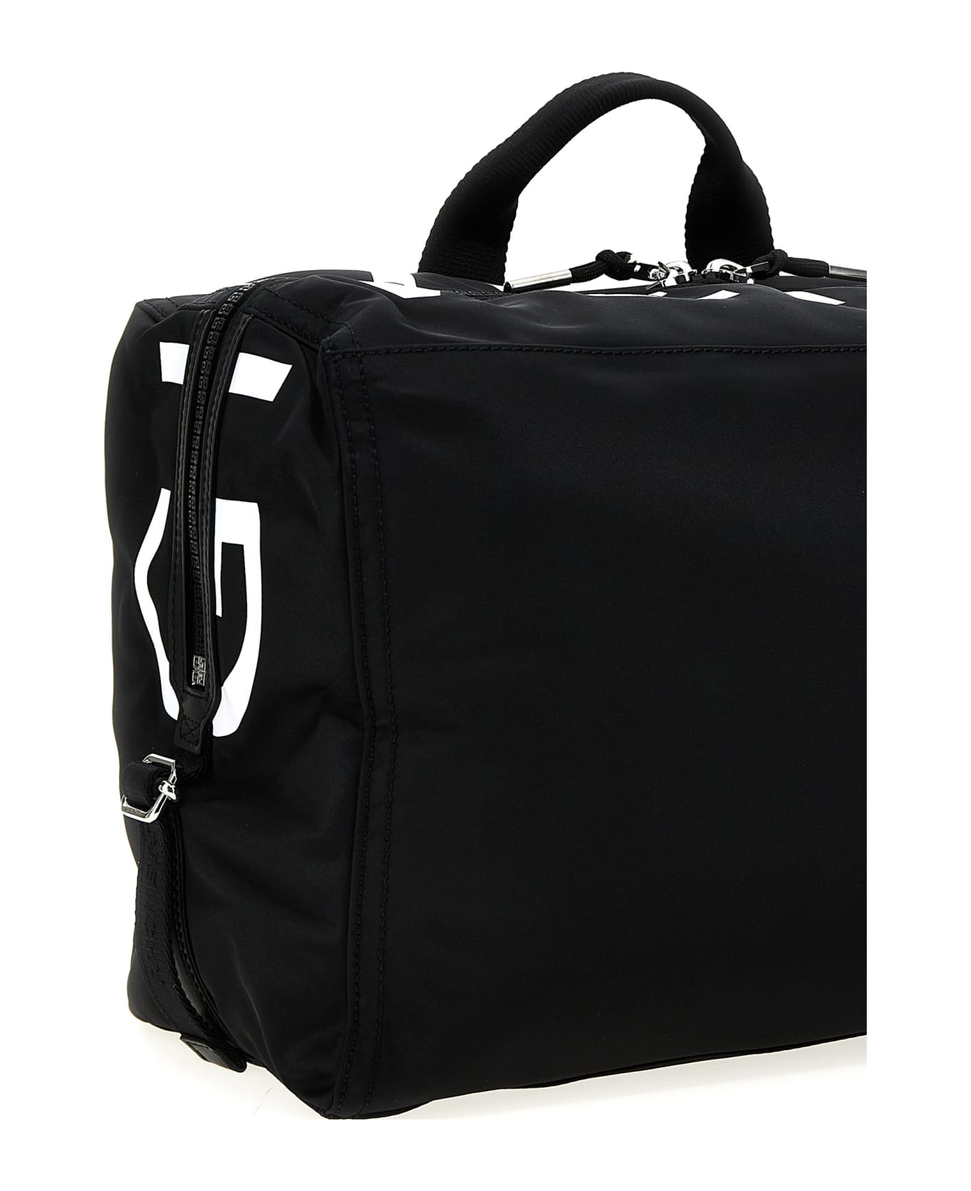 Givenchy Pandora Medium Bag - Black White トラベルバッグ