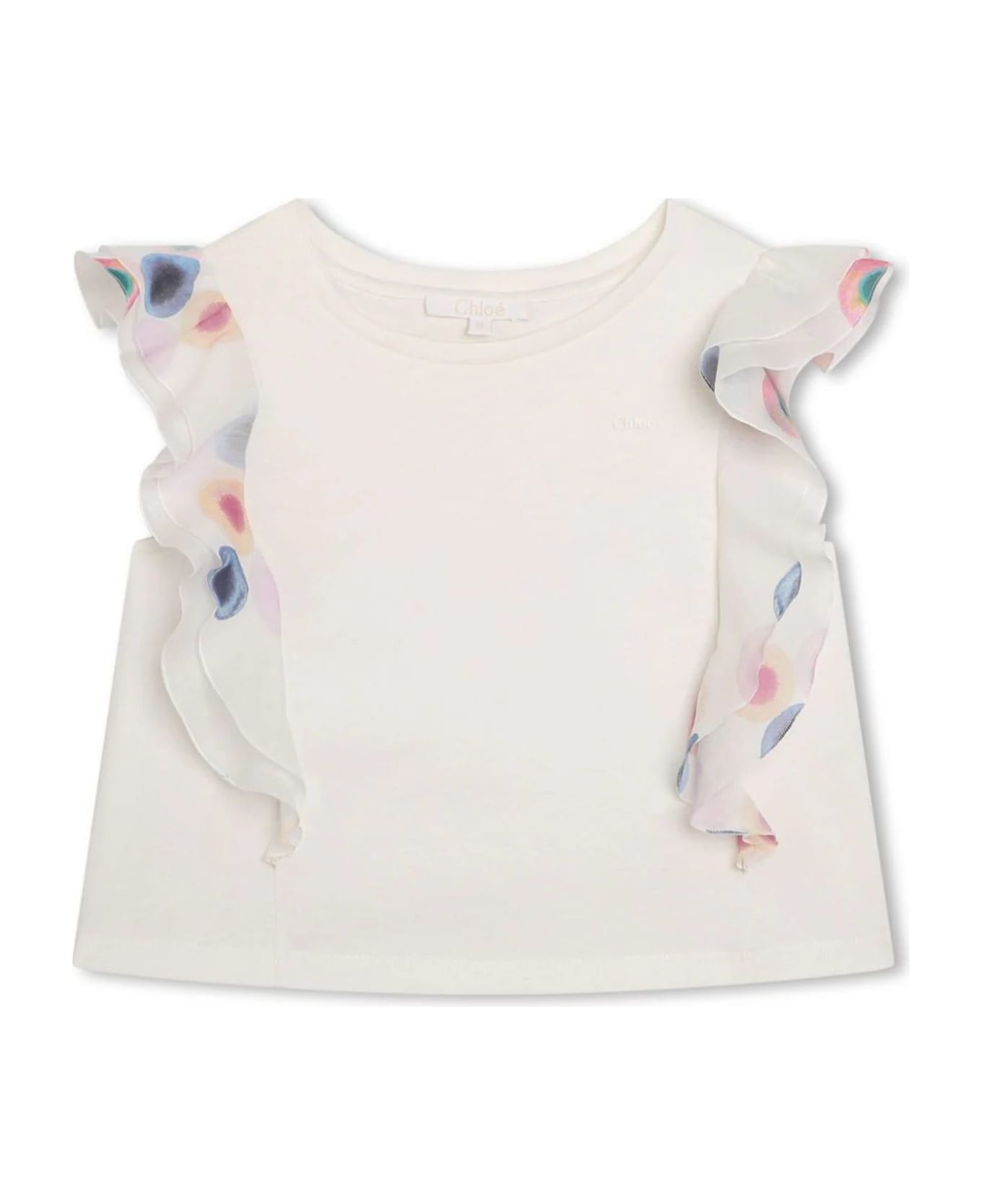 Chloé Chloè Kids T-shirts And Polos White - White Tシャツ＆ポロシャツ