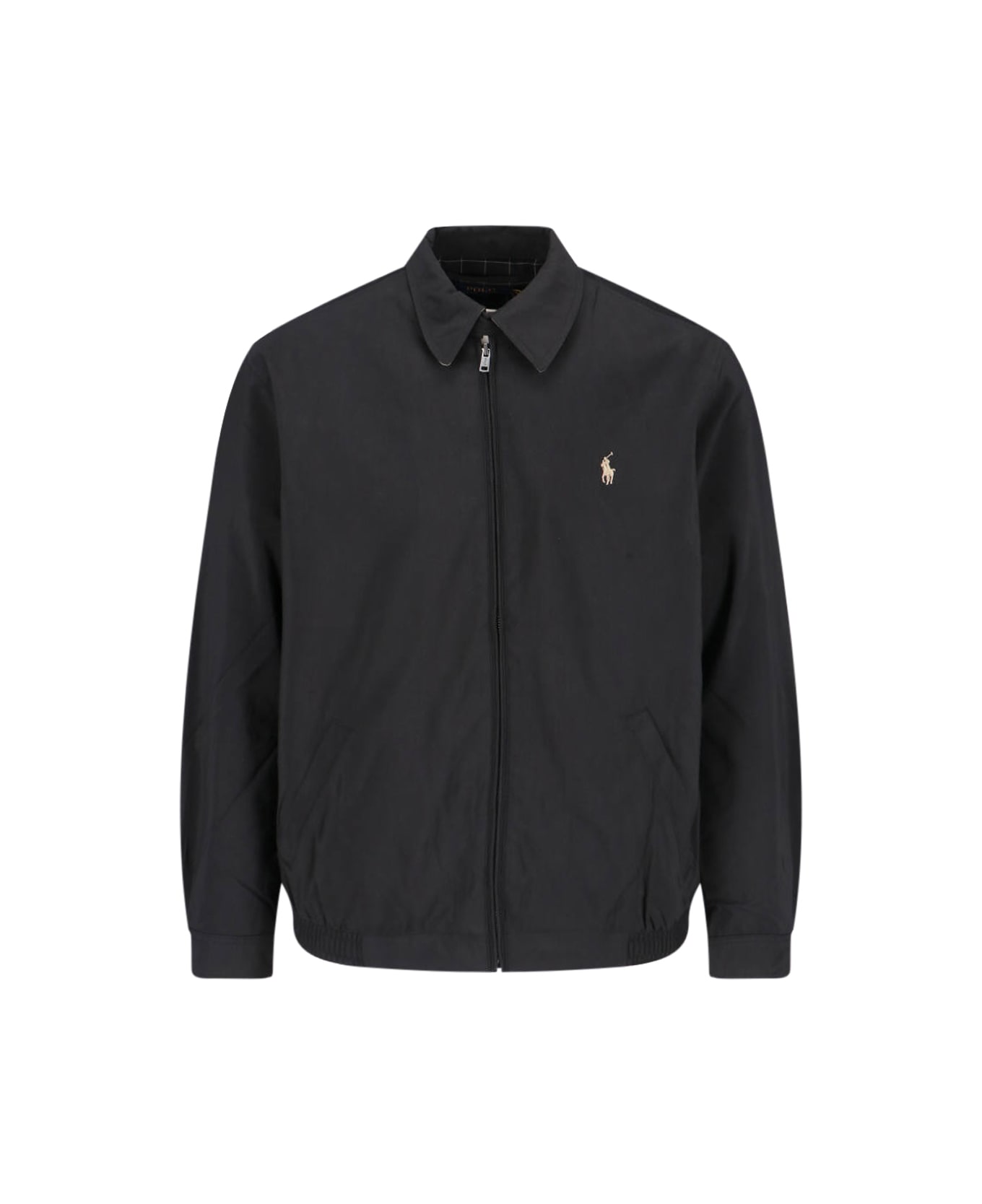 Ralph Lauren Logo Zip Jacket - RL BLACK