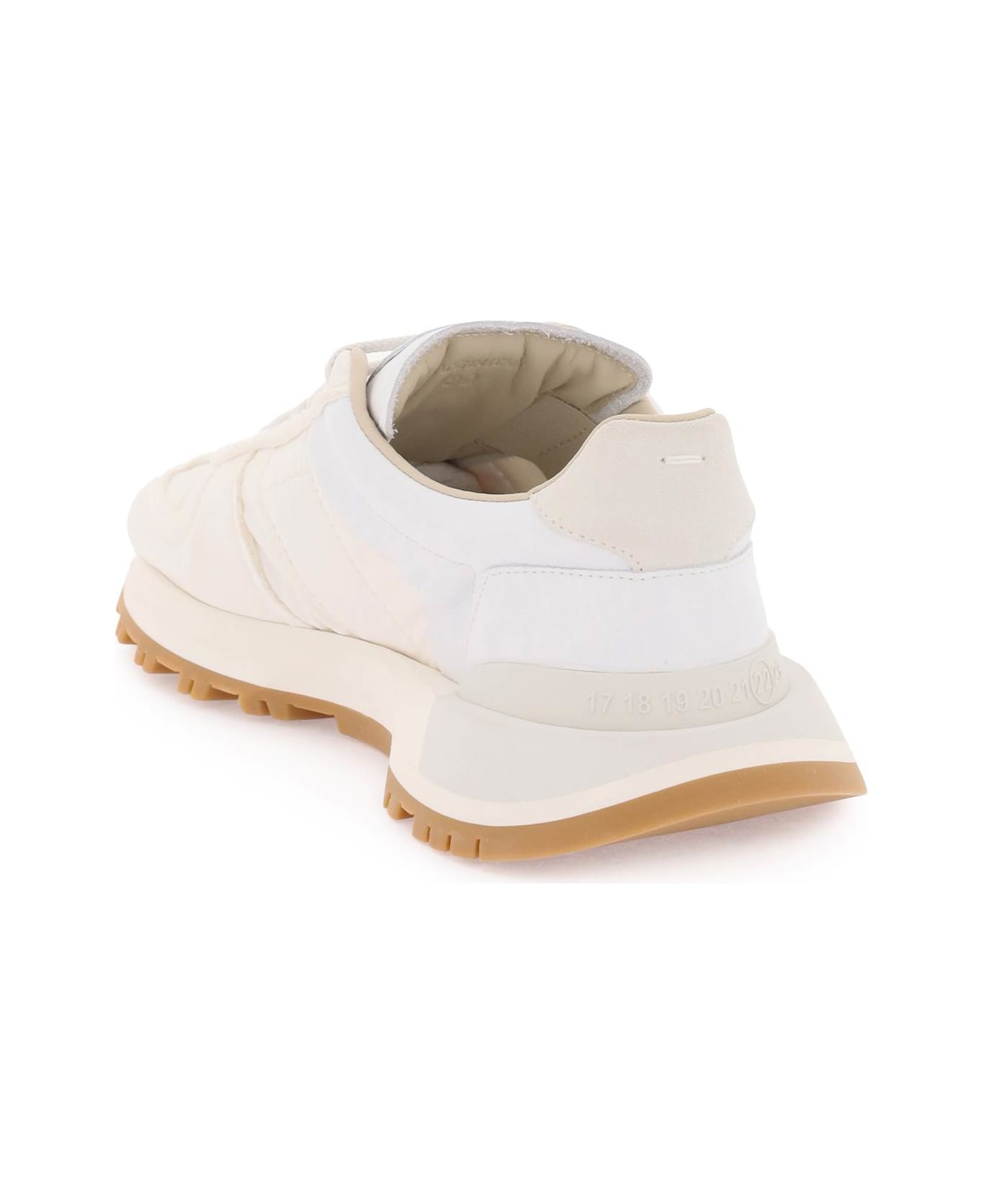 Maison Margiela Laced Low Sneakers - White
