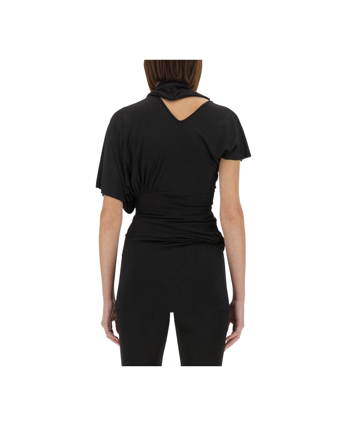 Rick Owens Lilies Top "lilith" - BLACK