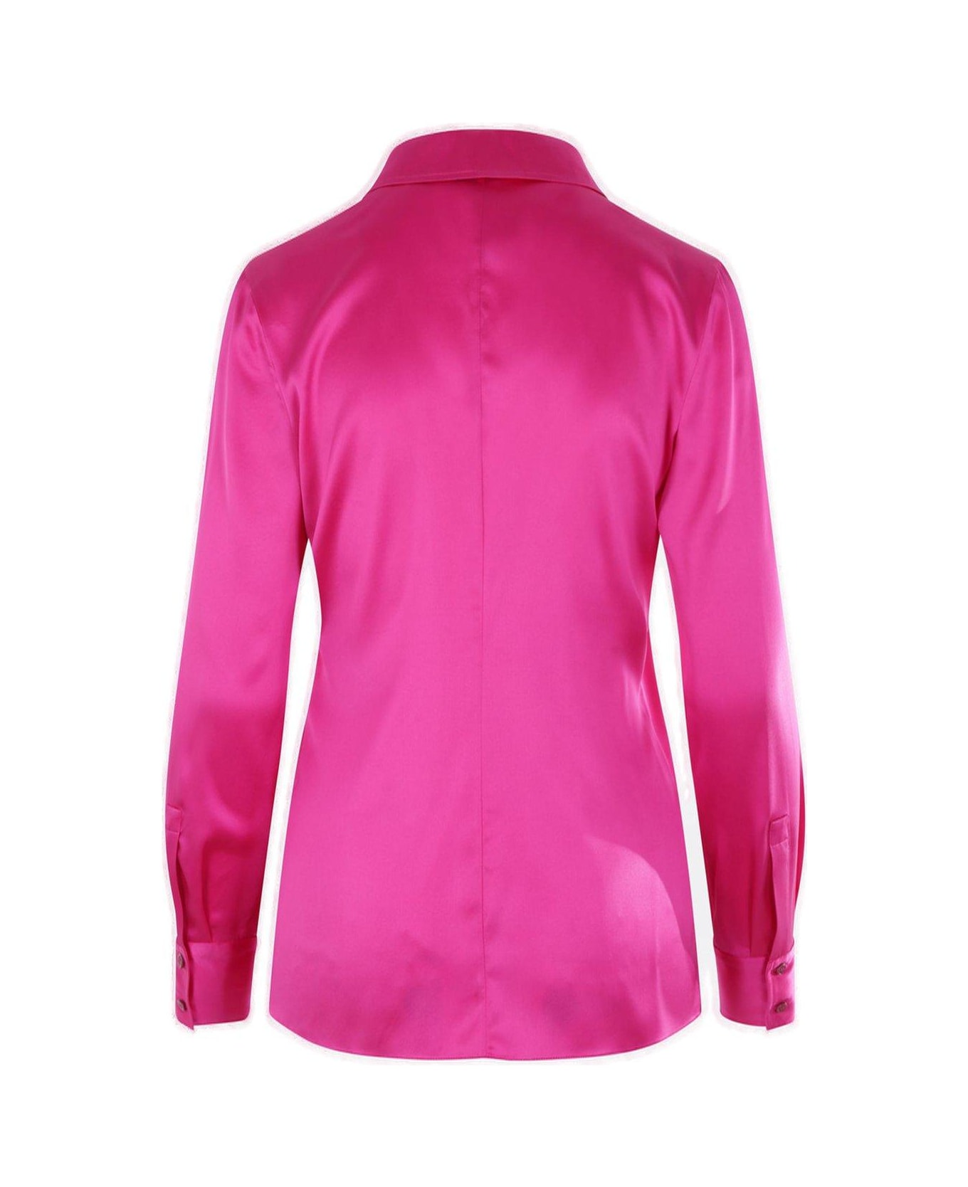 Tom Ford Buttoned Long-sleeved Shirt - Fuchsia シャツ