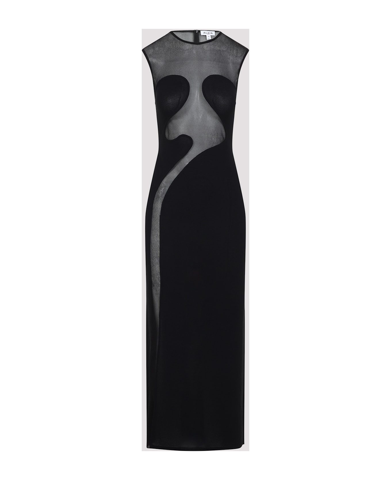 Alaia Alaïa Molded Long Dress - Noir Alaia