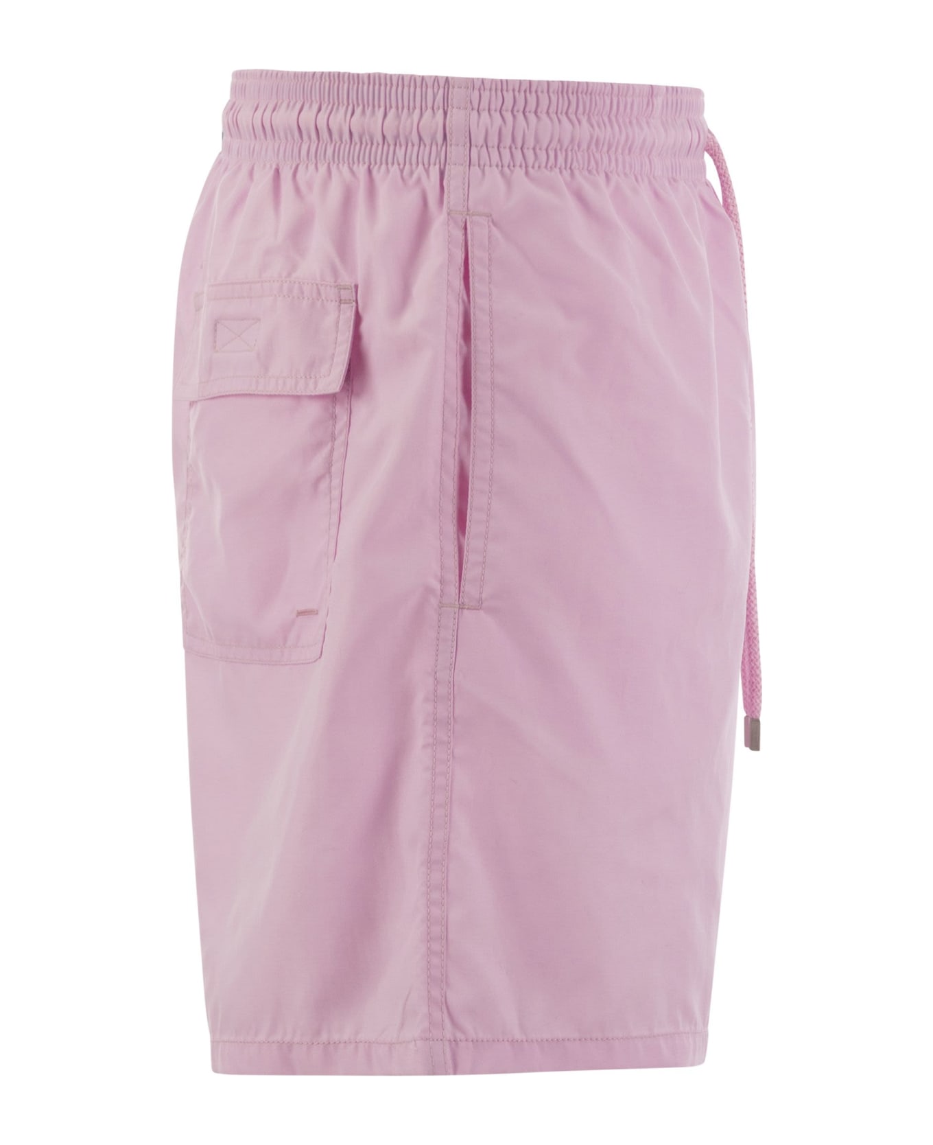 Vilebrequin Plain-coloured Beach Shorts - Pink 水着