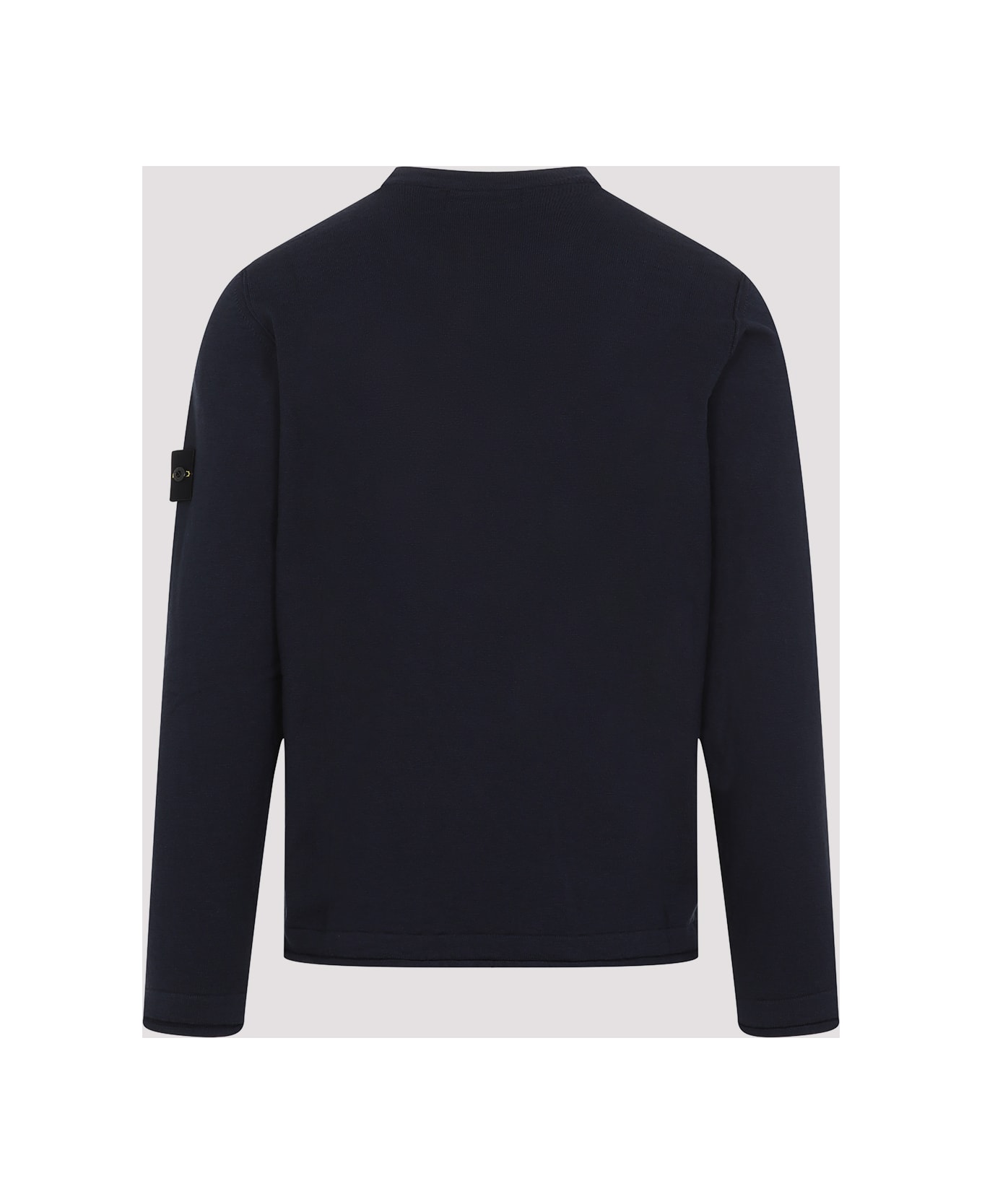 Stone Island Crew Neck Pullover - Navy Blue ニットウェア