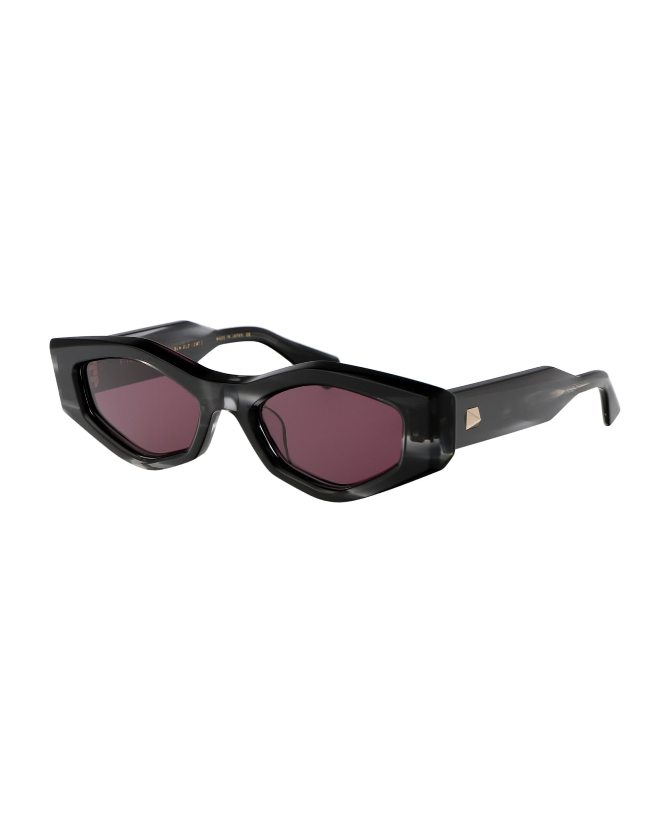Valentino Eyewear V - Tre Sunglasses - 101A BLK - GLD サングラス