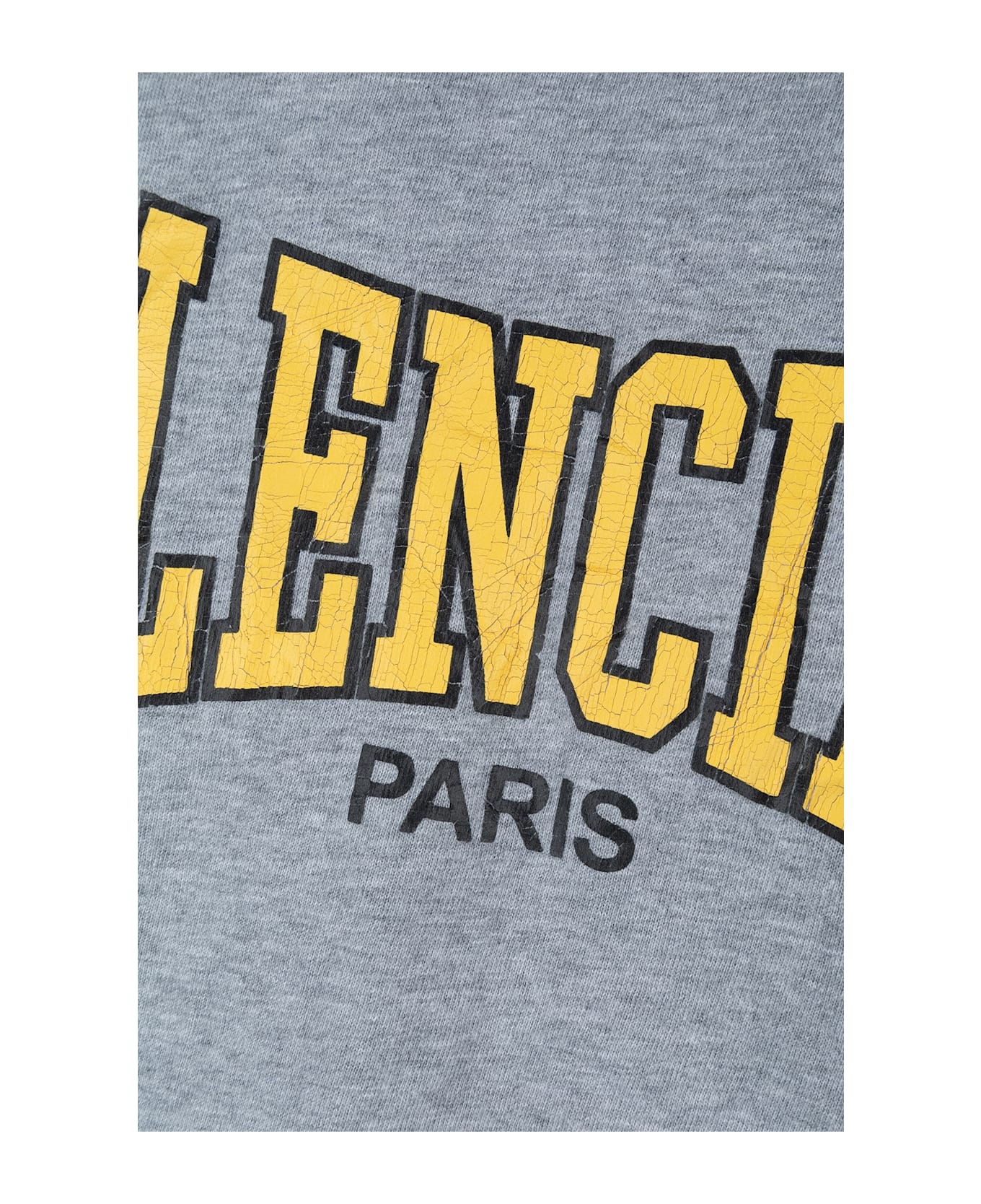 Balenciaga Felpe - HEATHER GREY YELLOW