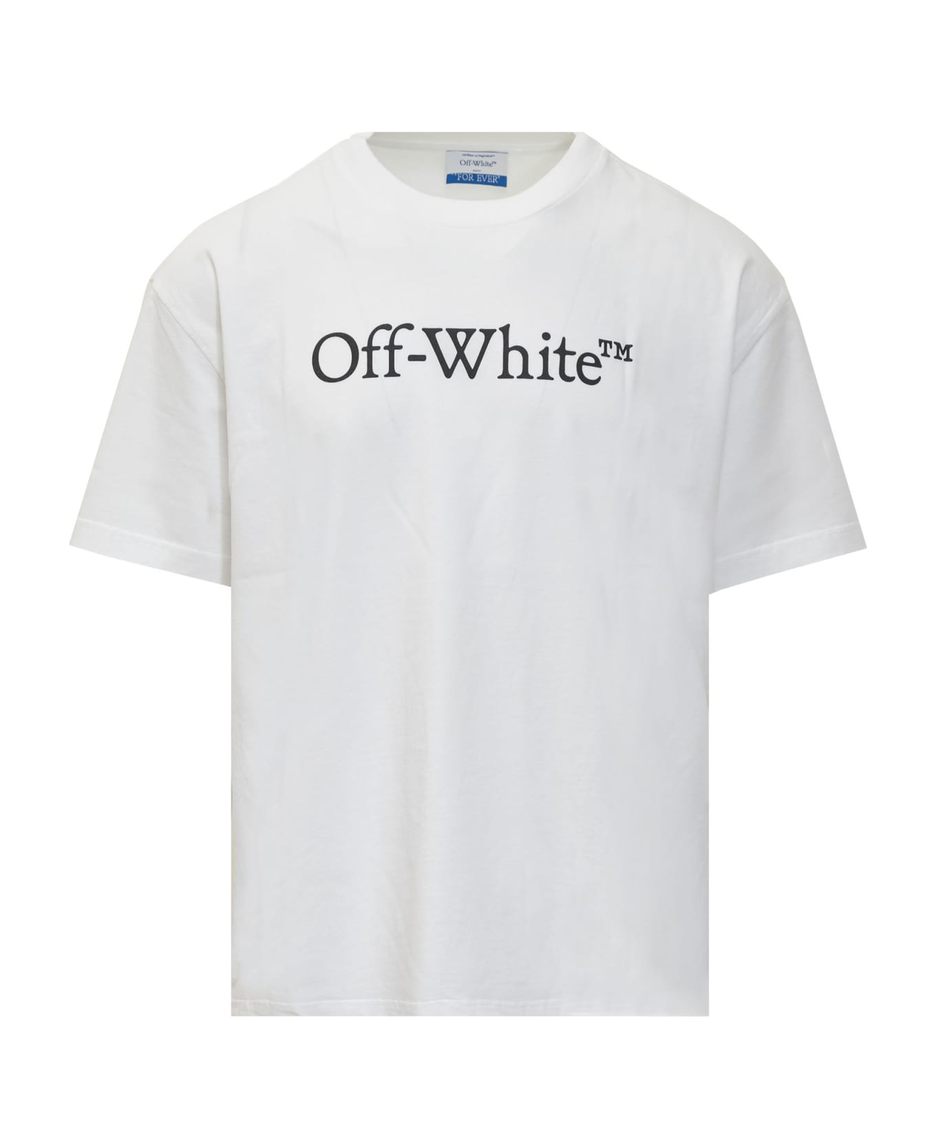 Off-White Big Logo T-shirt - WHITE BLACK