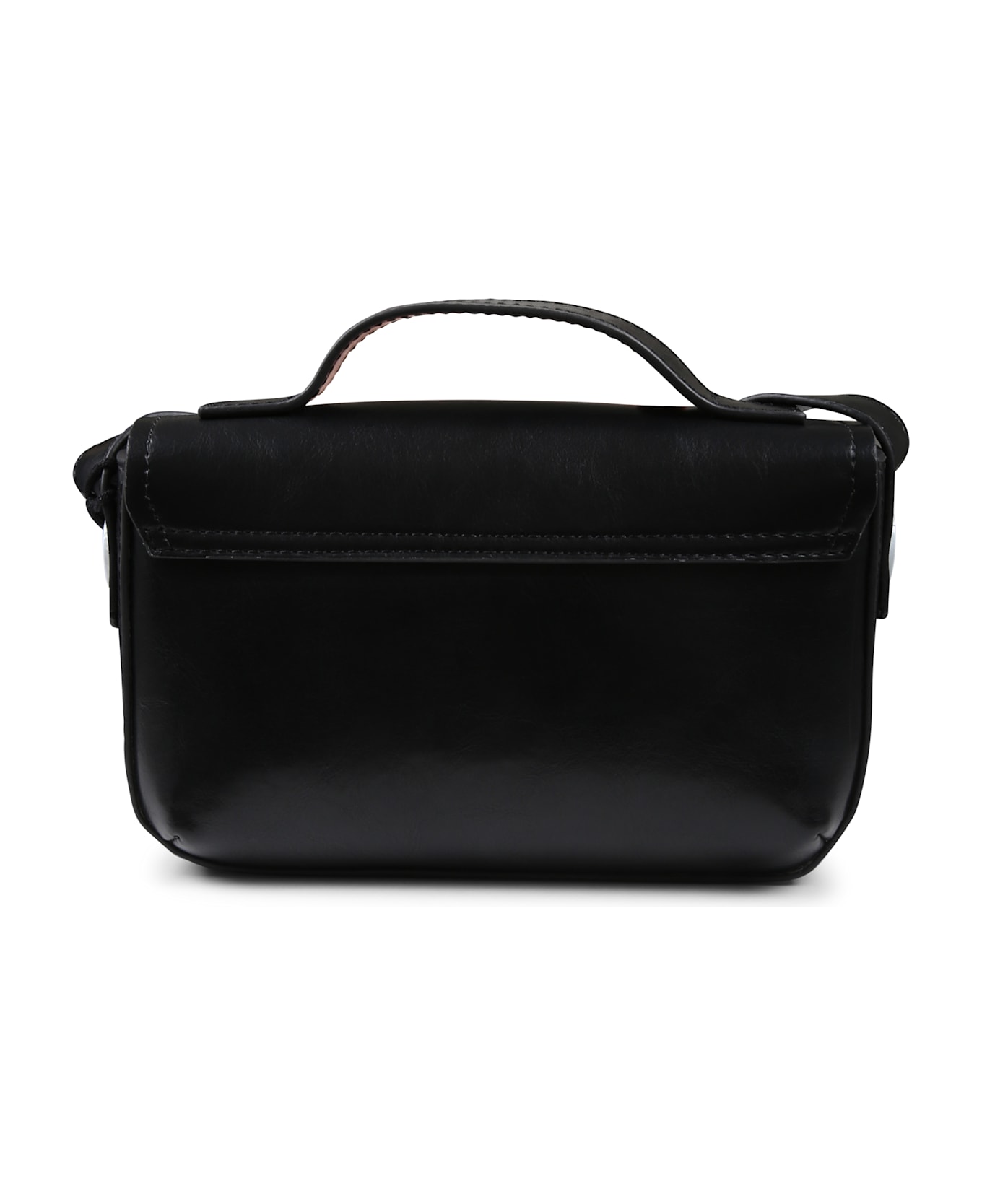 Little Marc Jacobs Black Bag For Girl With Logo - Black