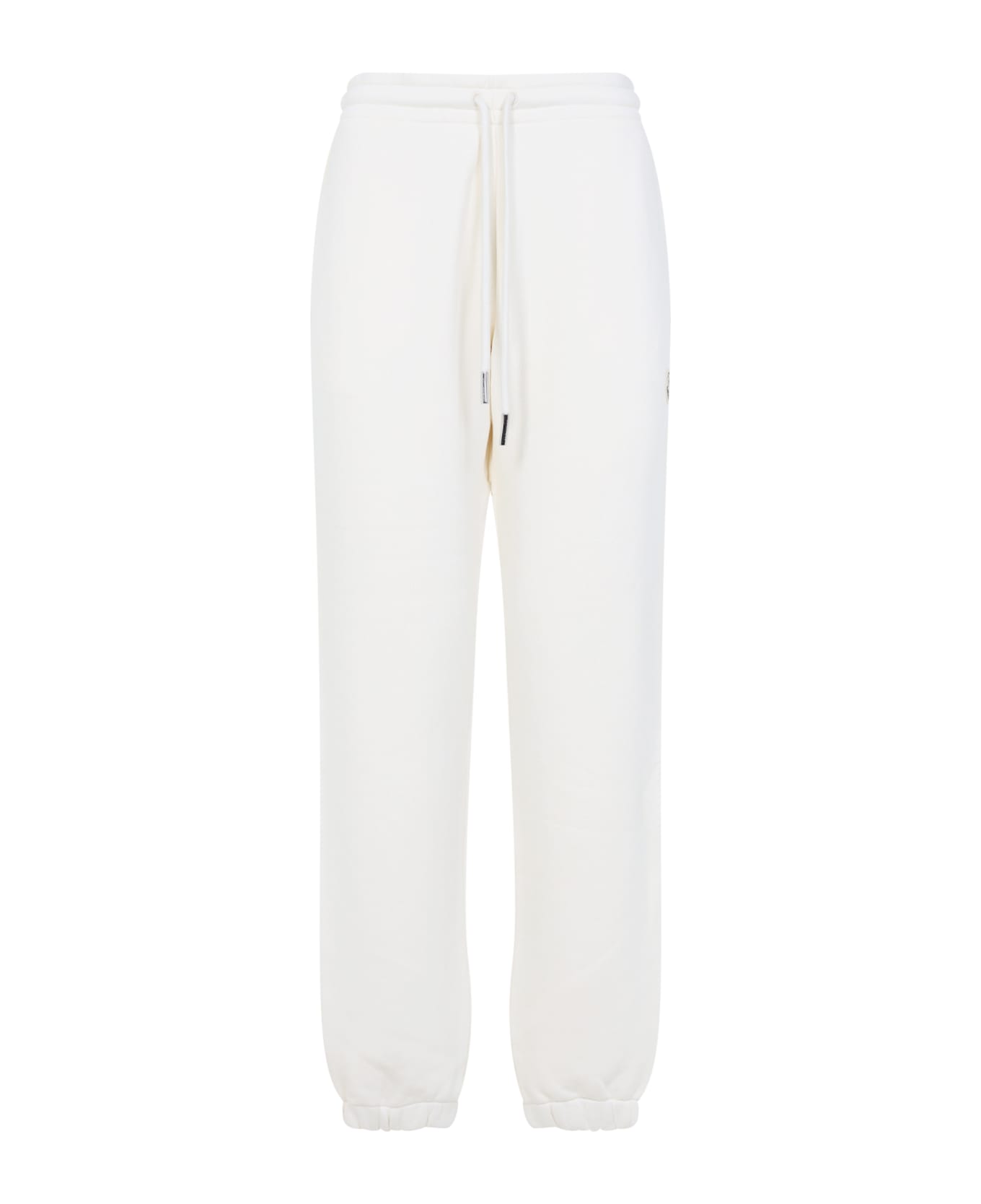 Moncler Cotton Track Pants - Natural
